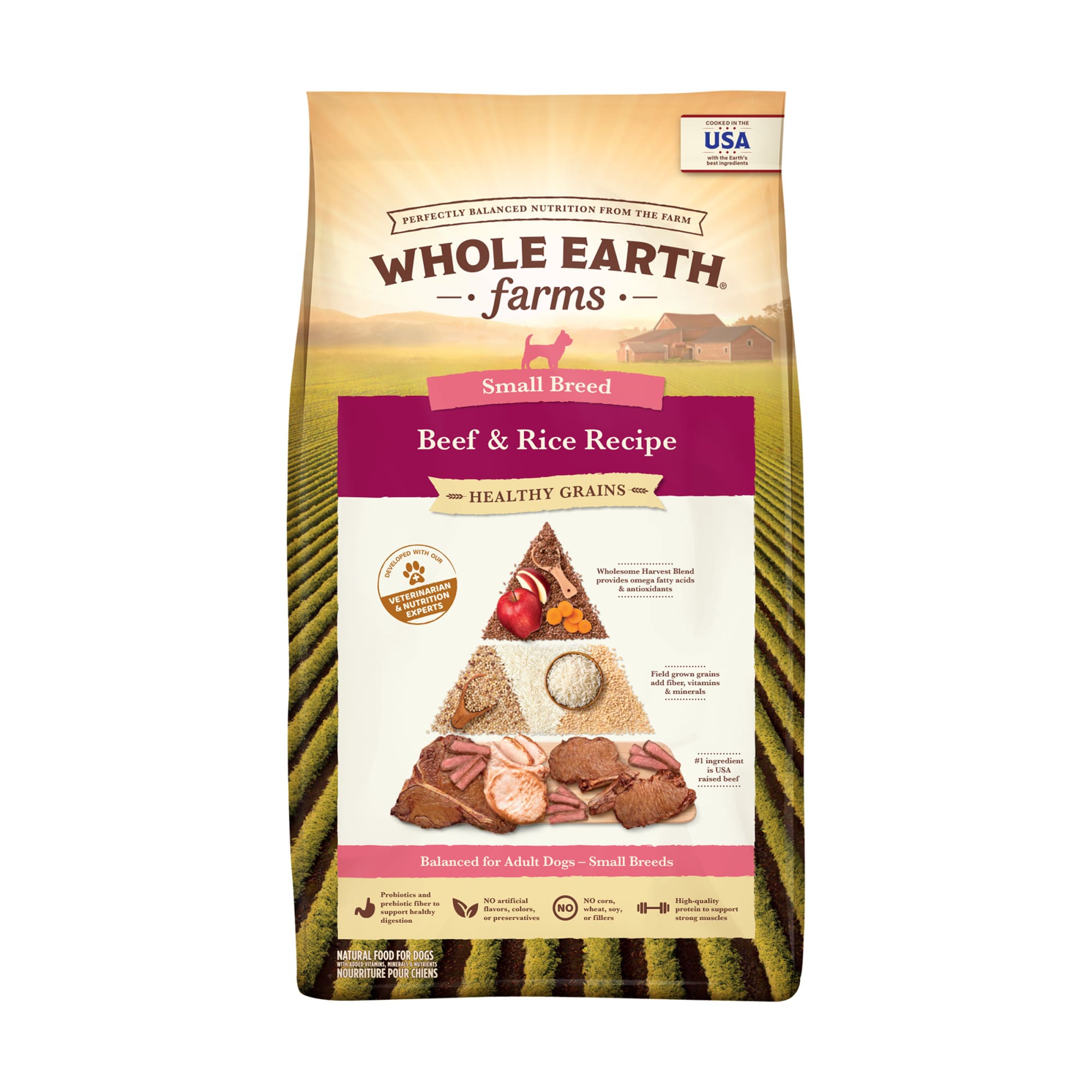 Whole earth farms small hot sale breed dog food review