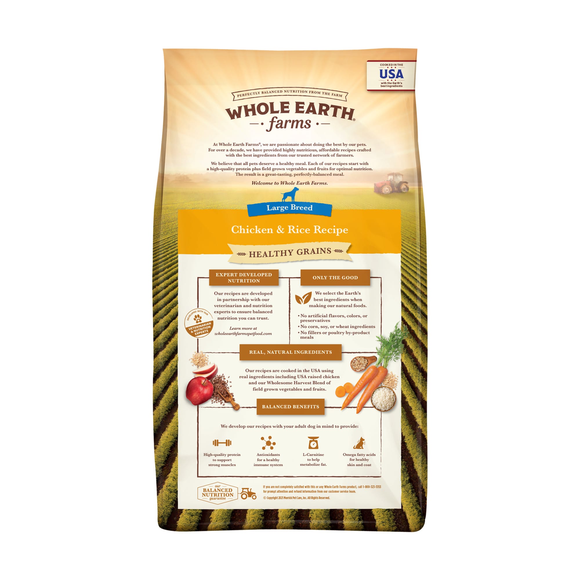 Whole earth pet sales food