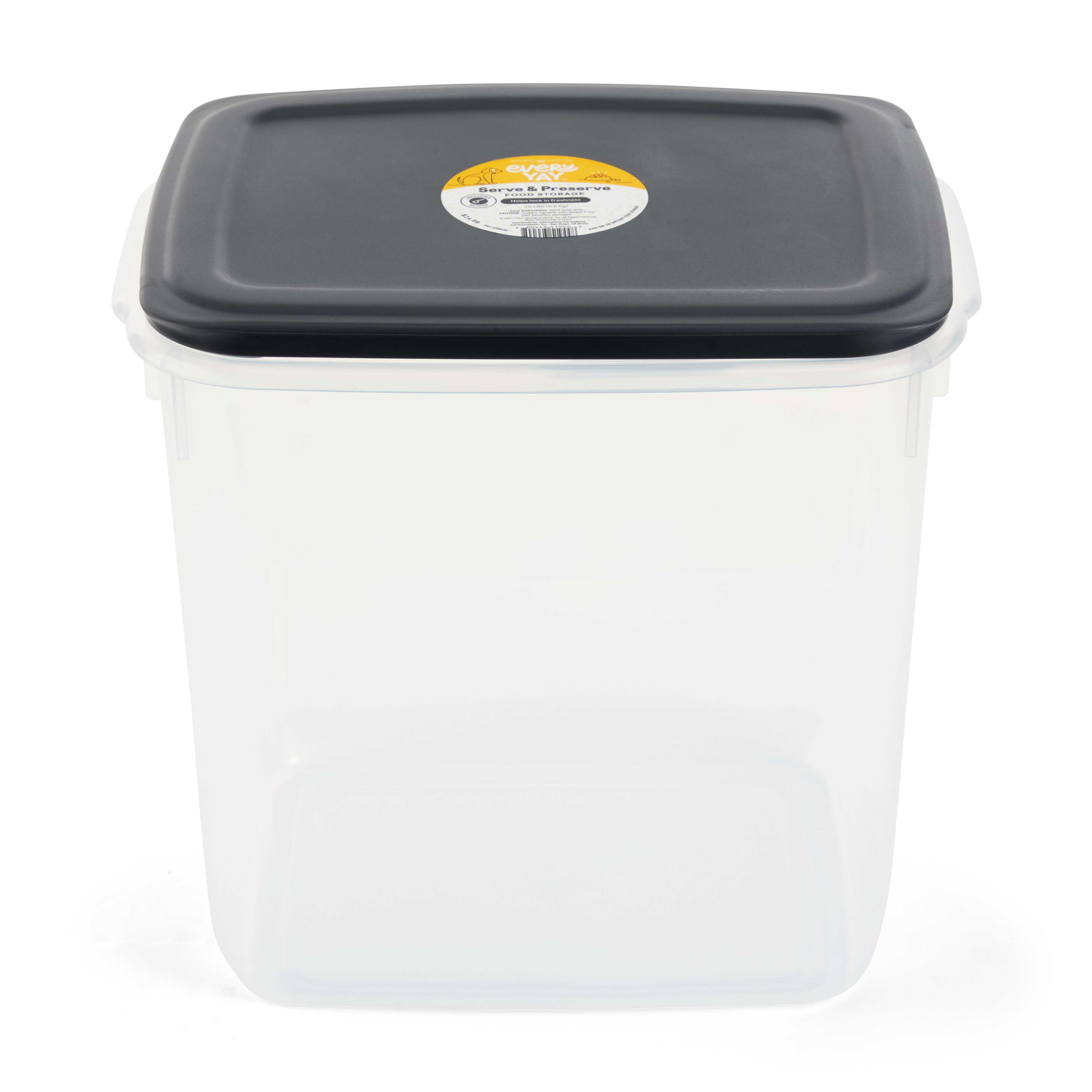 Press type Food Storage Container With Lid Plastic Kitchen - Temu