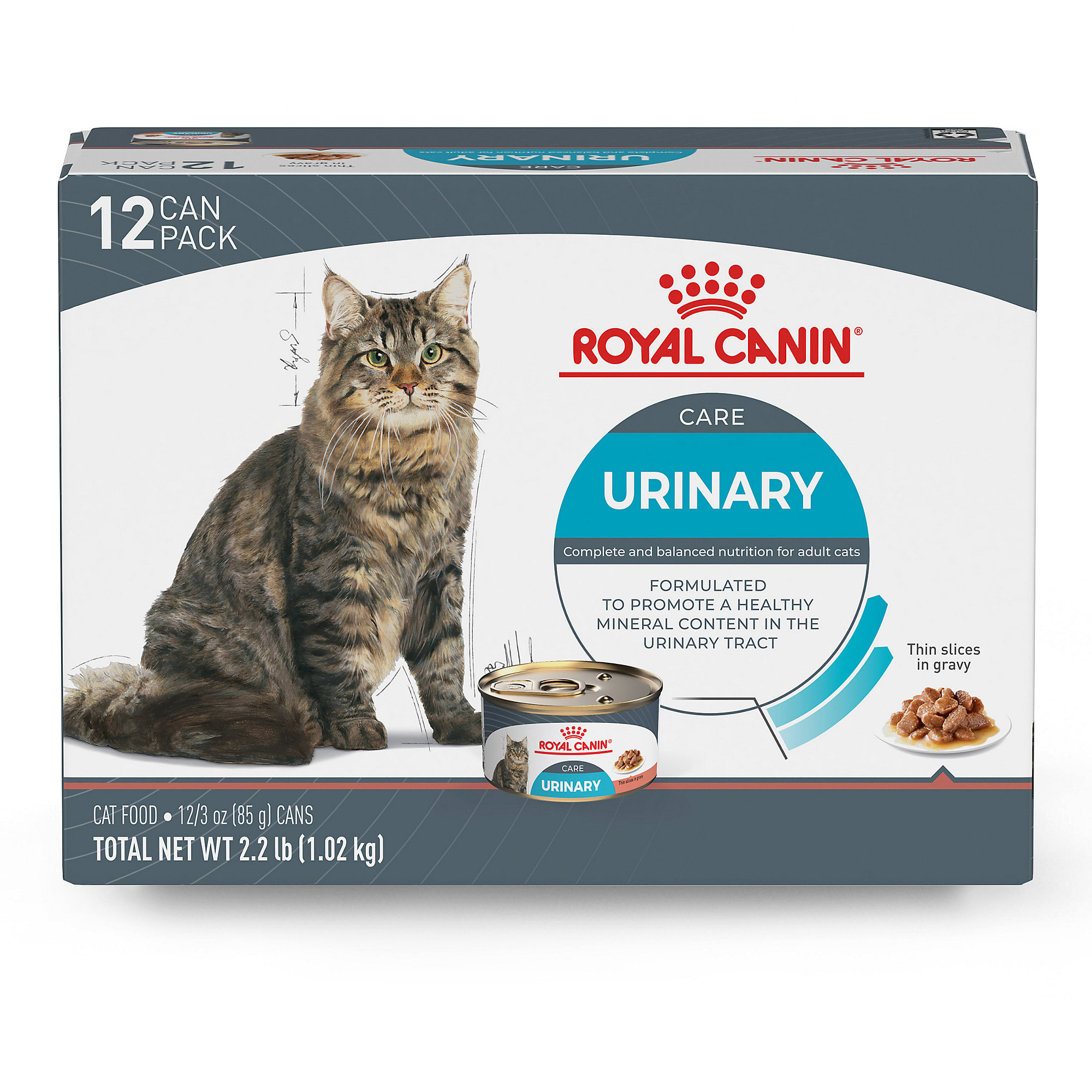 Royal Canin Feline Urinary Care Thin Slices in Gravy Wet Cat Food