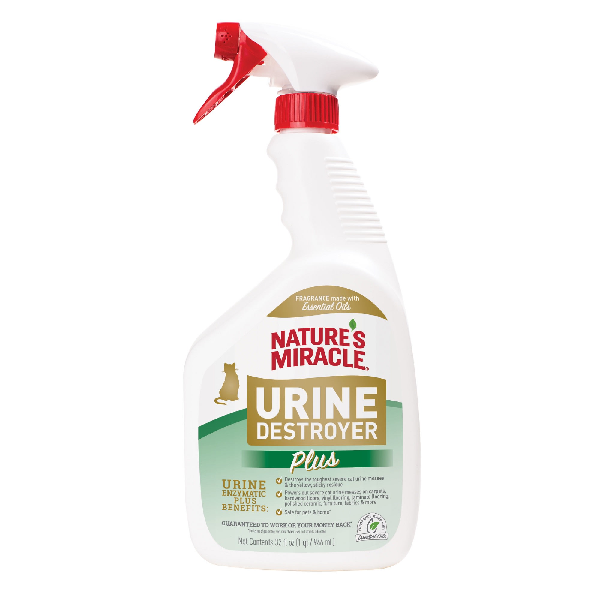 Nature s Miracle Urine Destroyer Trig Plus for Cats 32 fl. oz