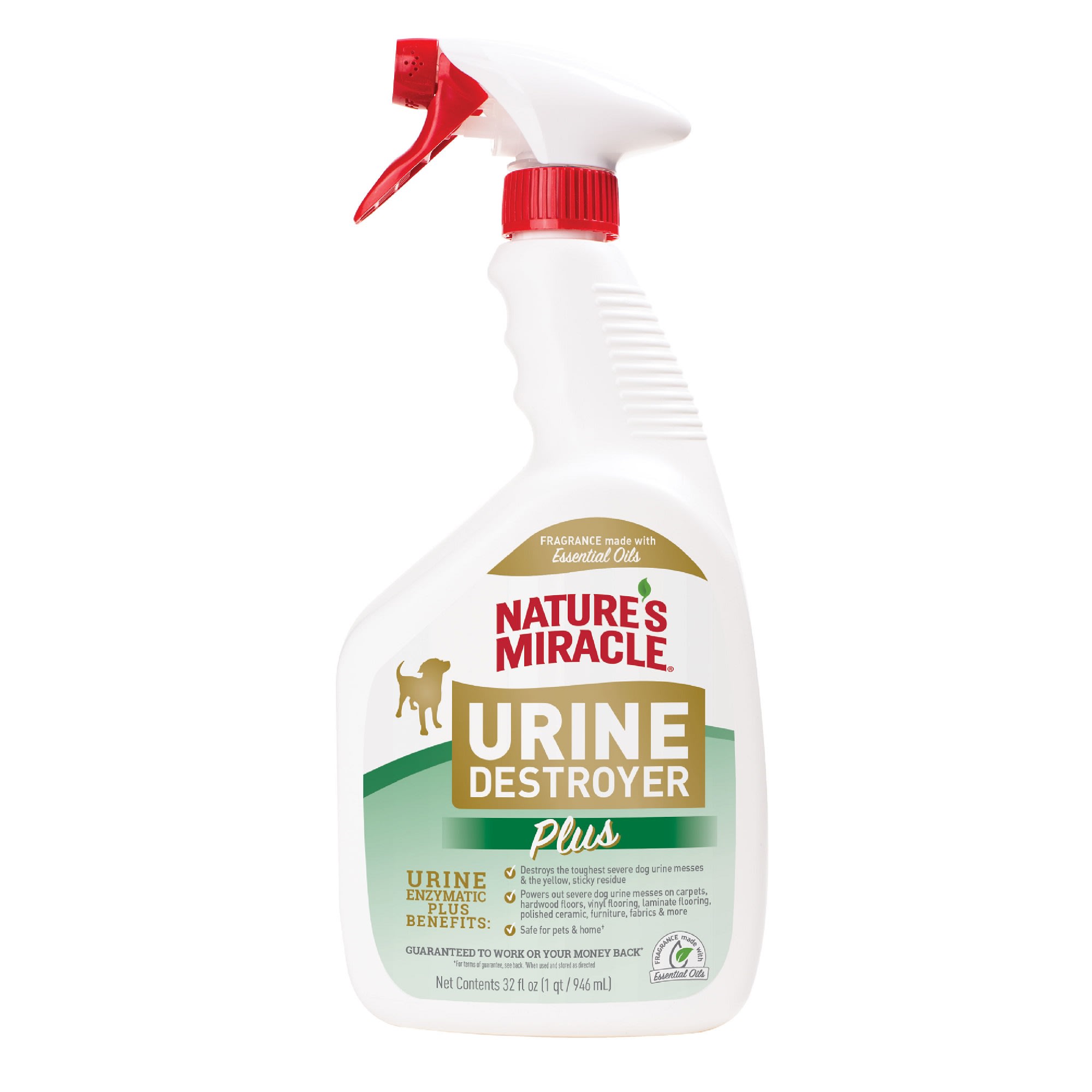 Nature's Miracle Urine Destroyer Plus Trigger Spray for Dogs, 32 fl. oz.