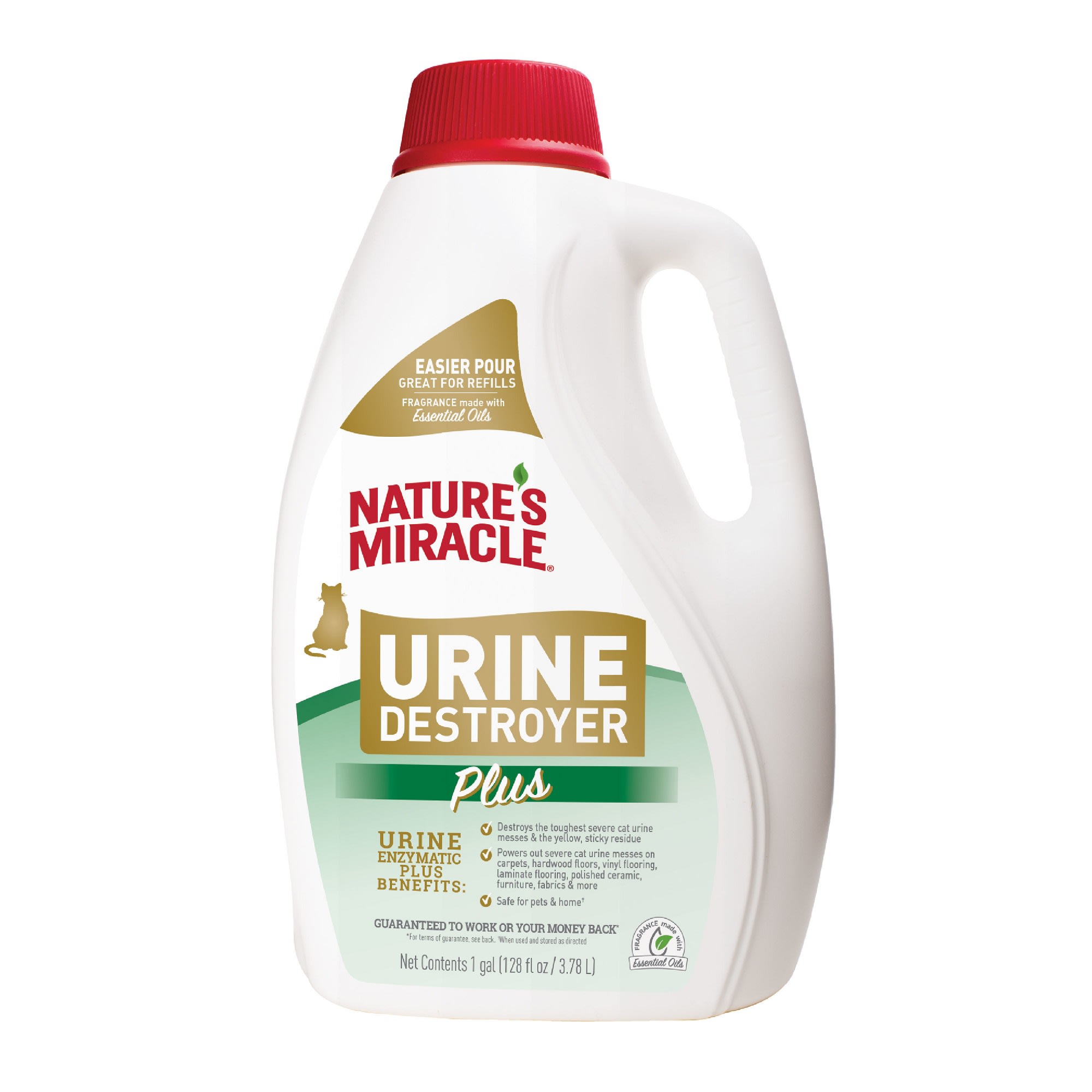 Nature s Miracle Urine Destroyer Plus for Cats 128 fl. oz. Petco