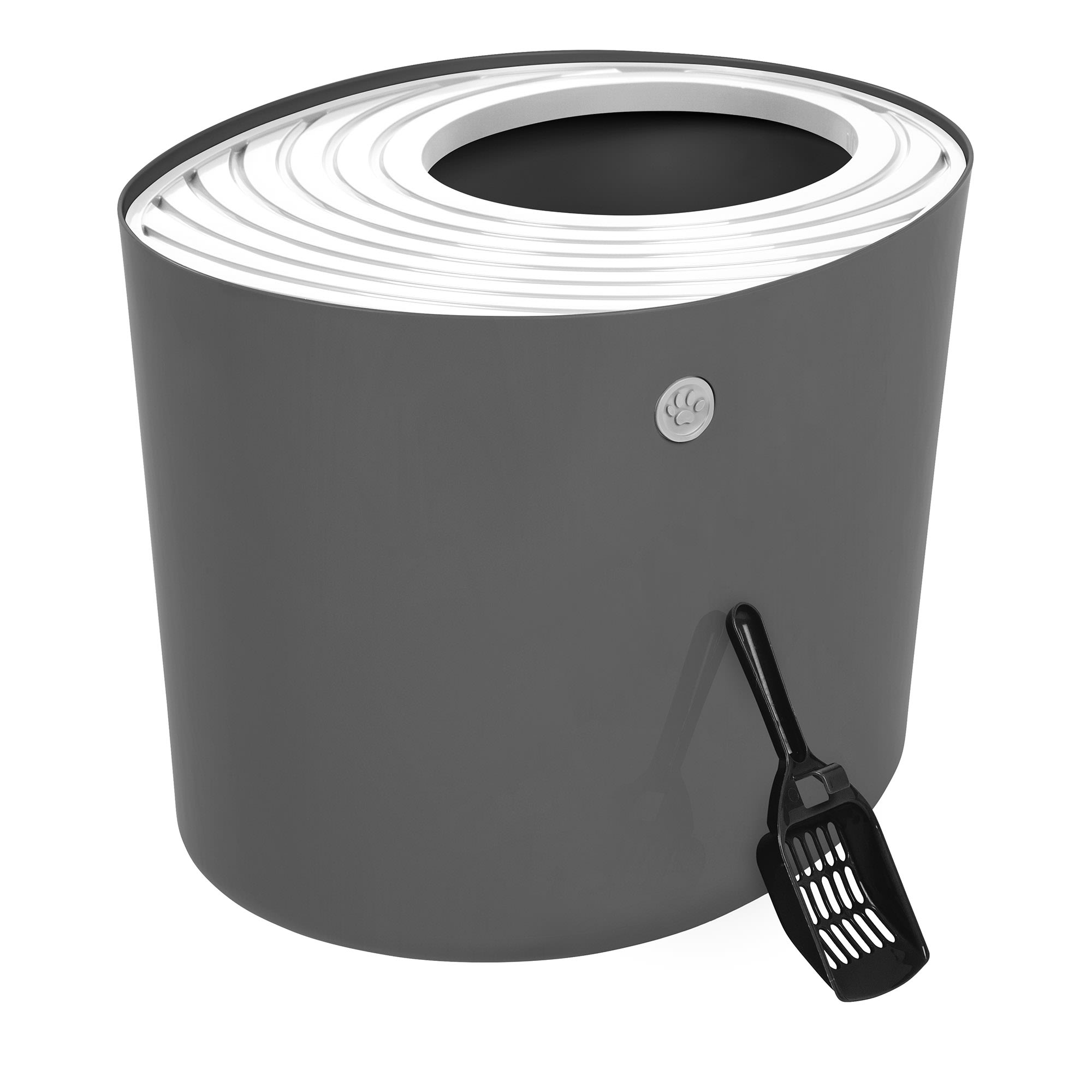 Iris top entry cat litter clearance box