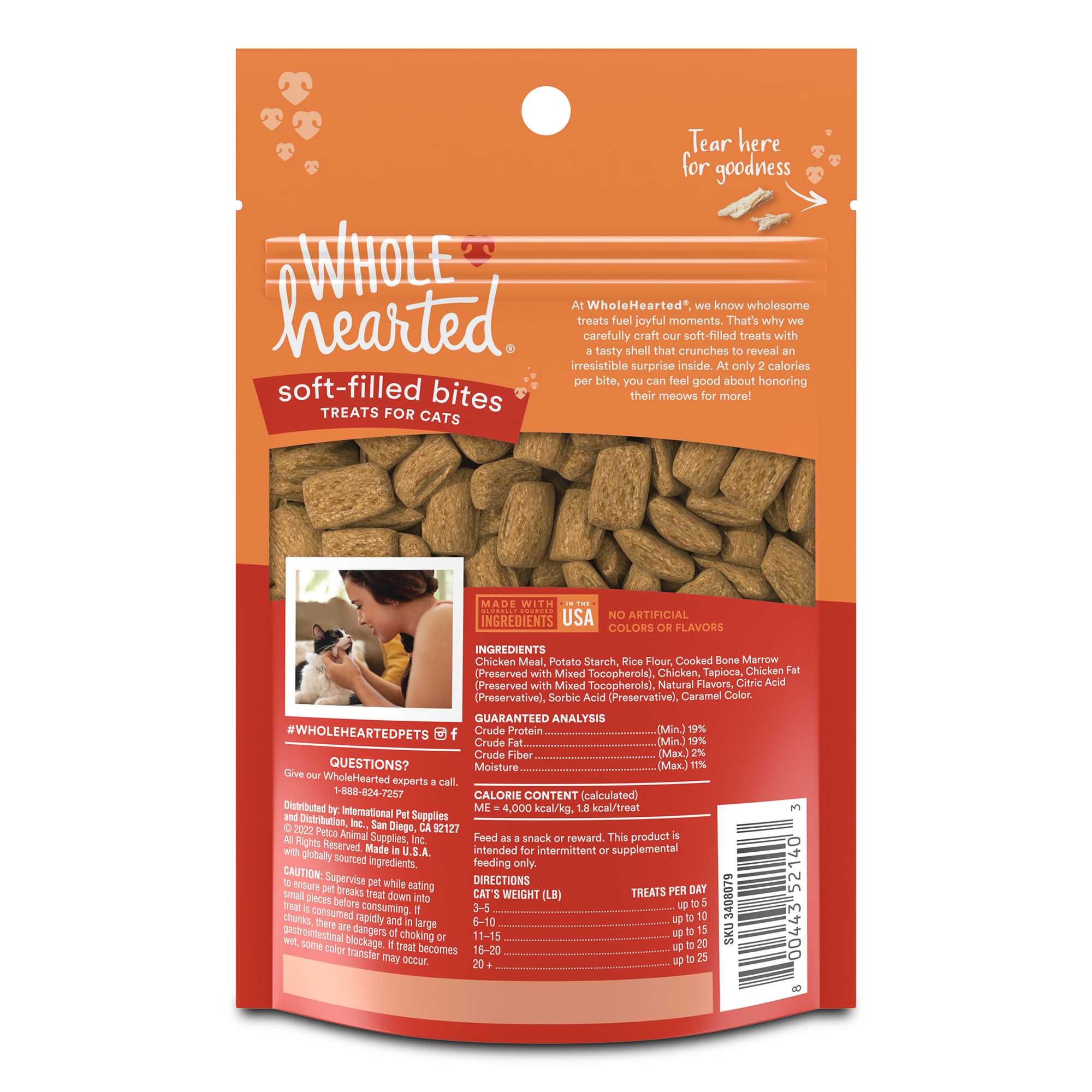 Wholehearted cat food petco sales