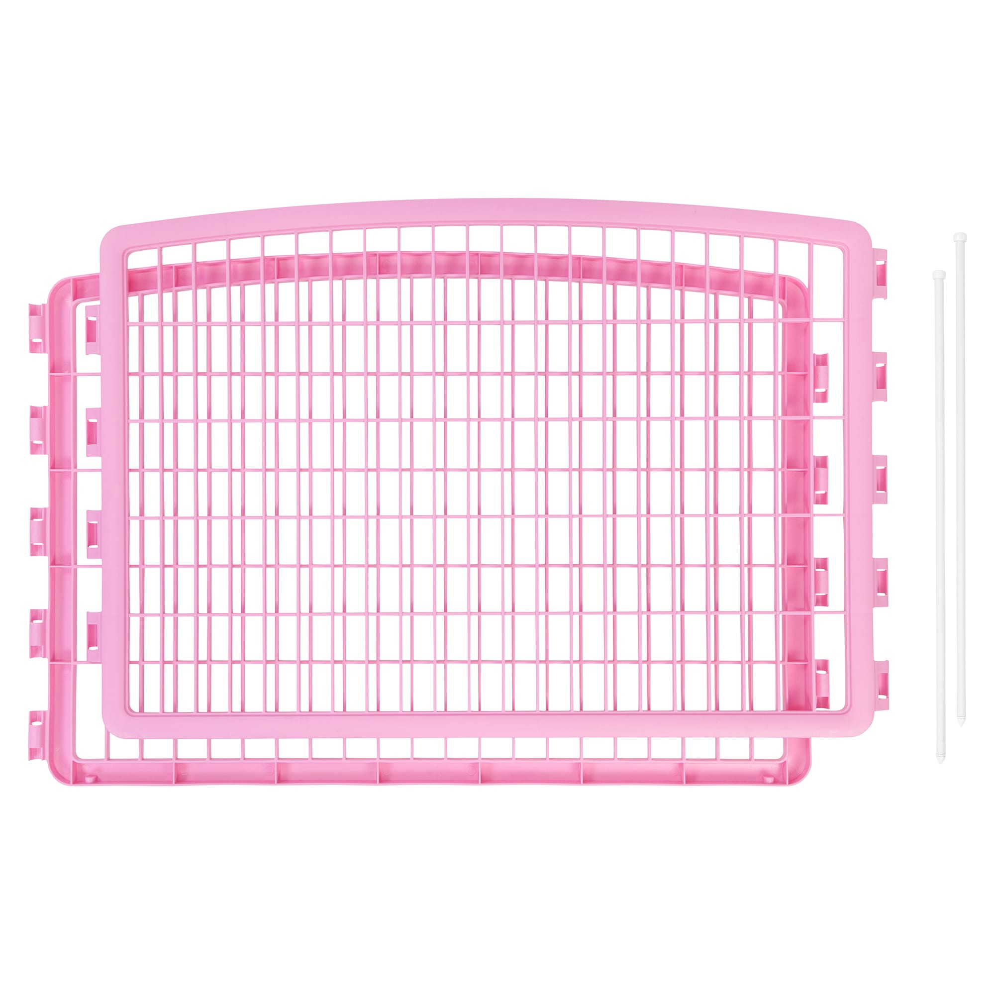 Pink pet outlet playpen