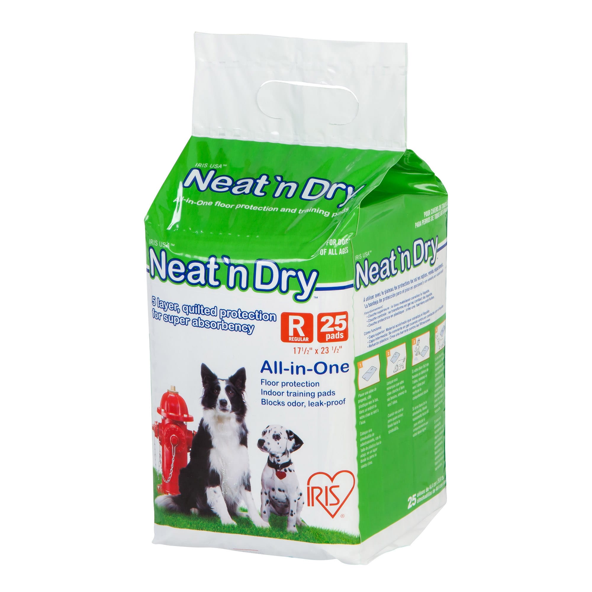 Iris Neat 'n Dry Potty Training Dog Pads, Count of 25 Petco