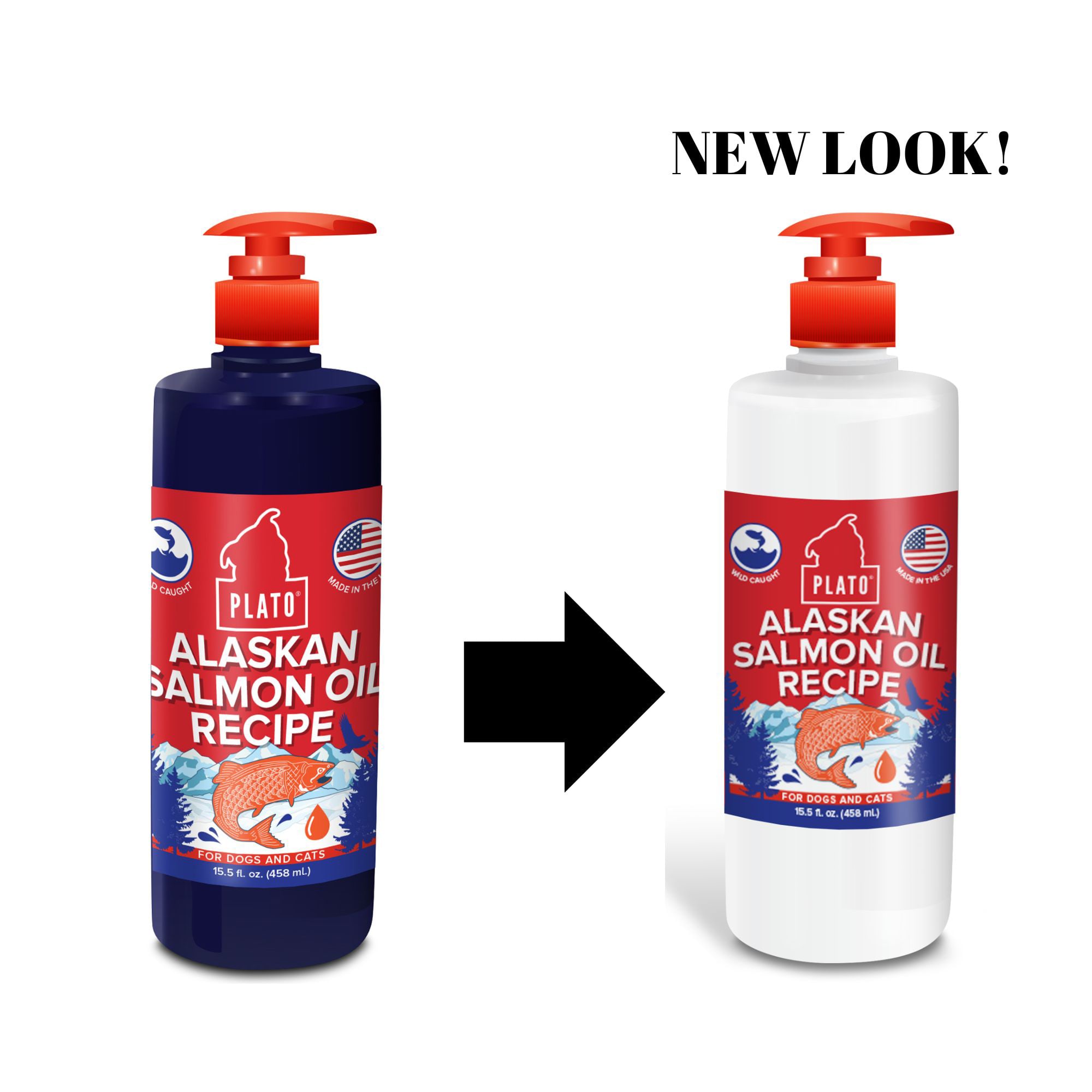 Plato salmon sale oil