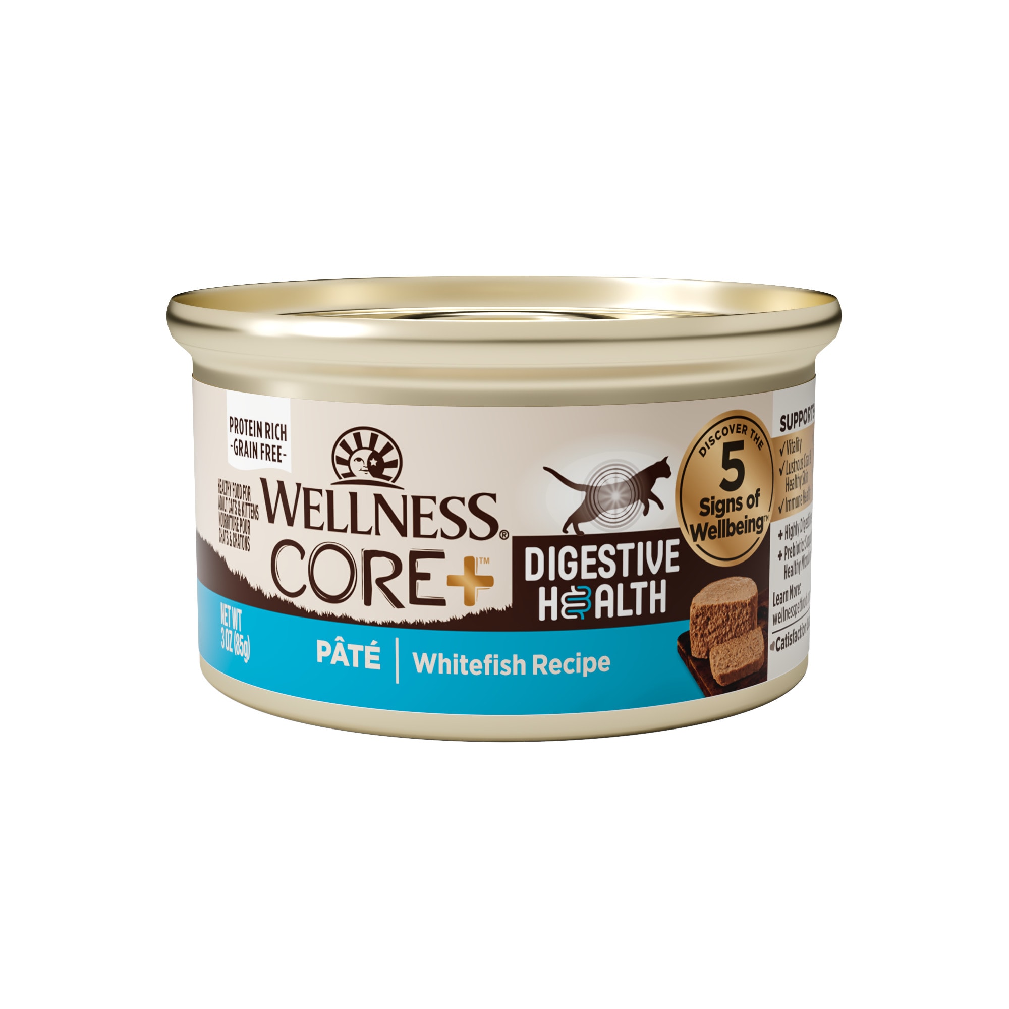 Wellness CORE Digestive Health Whitefish Pate Cat Food 3oz