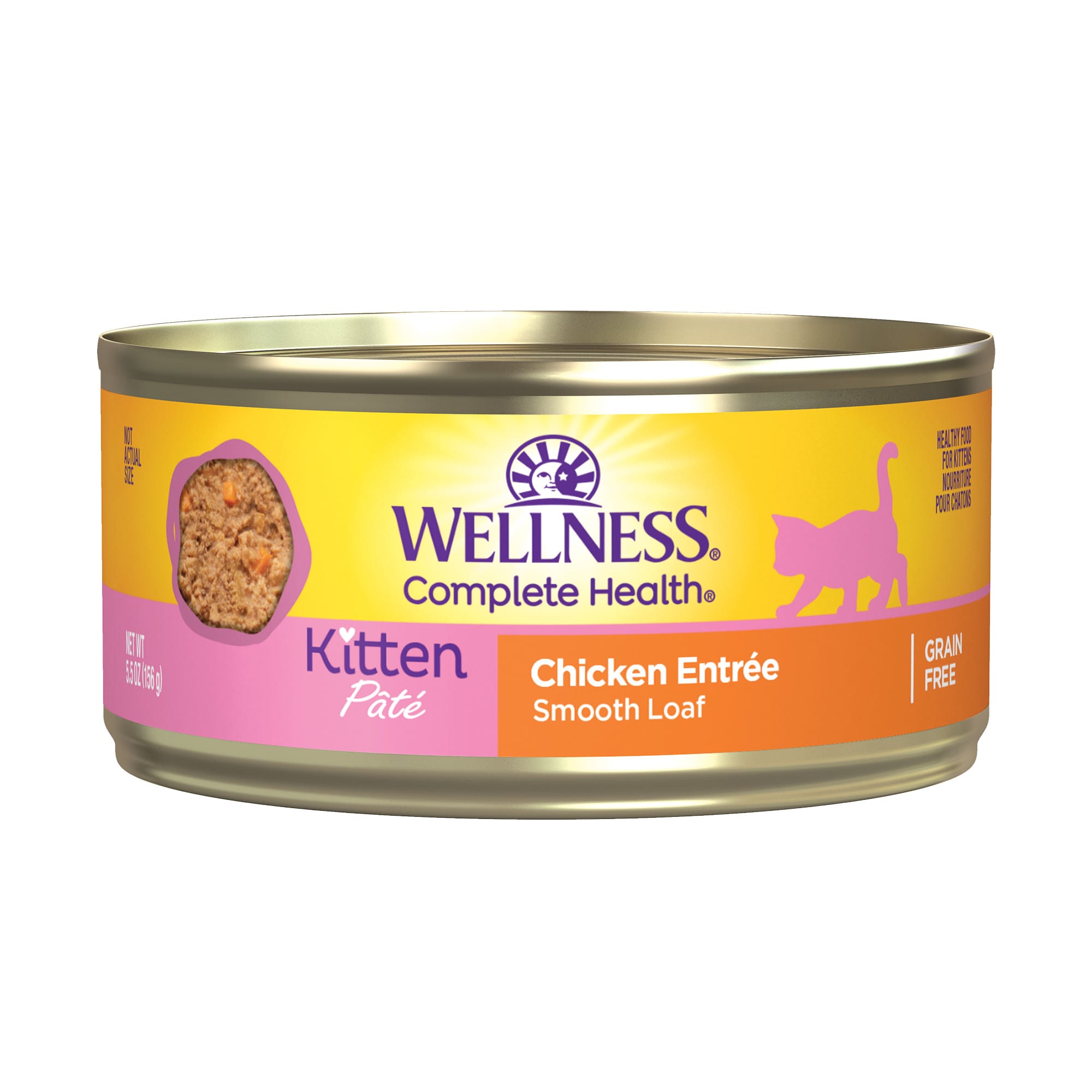 When can you clearance feed kittens wet food