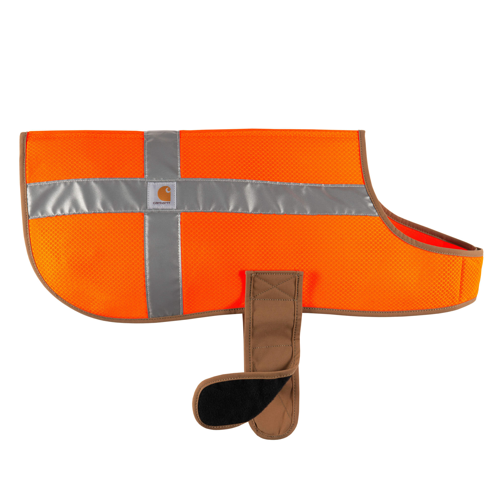 Carhartt orange mesh safety dog vest large petco
