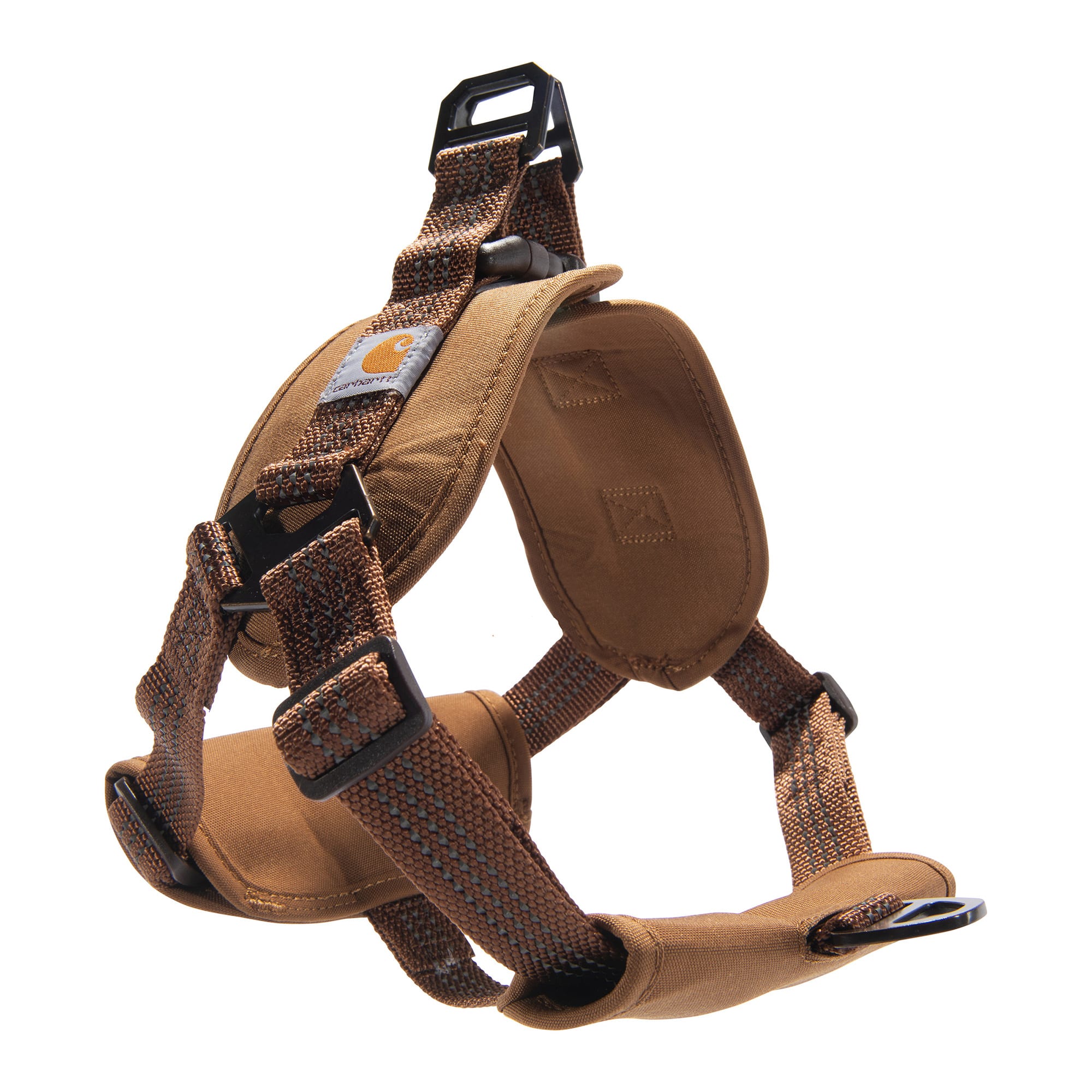Carhartt Brown Nylon Duck Training Dog Harness, Medium Petco