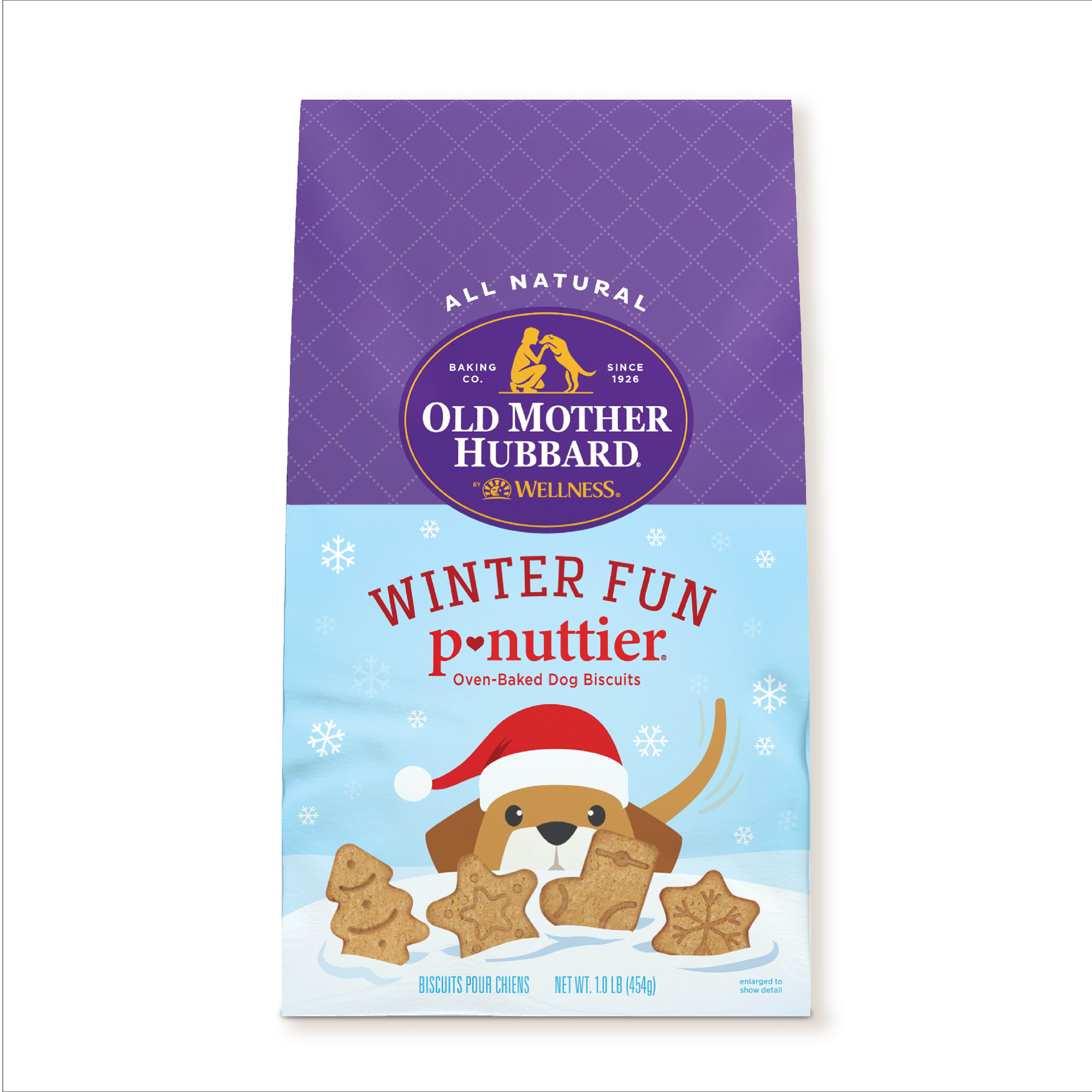 Old Mother Hubbard by Wellness Winter Fun P Nuttier Natural Oven Baked Biscuits Dog Treats 16 oz. Petco