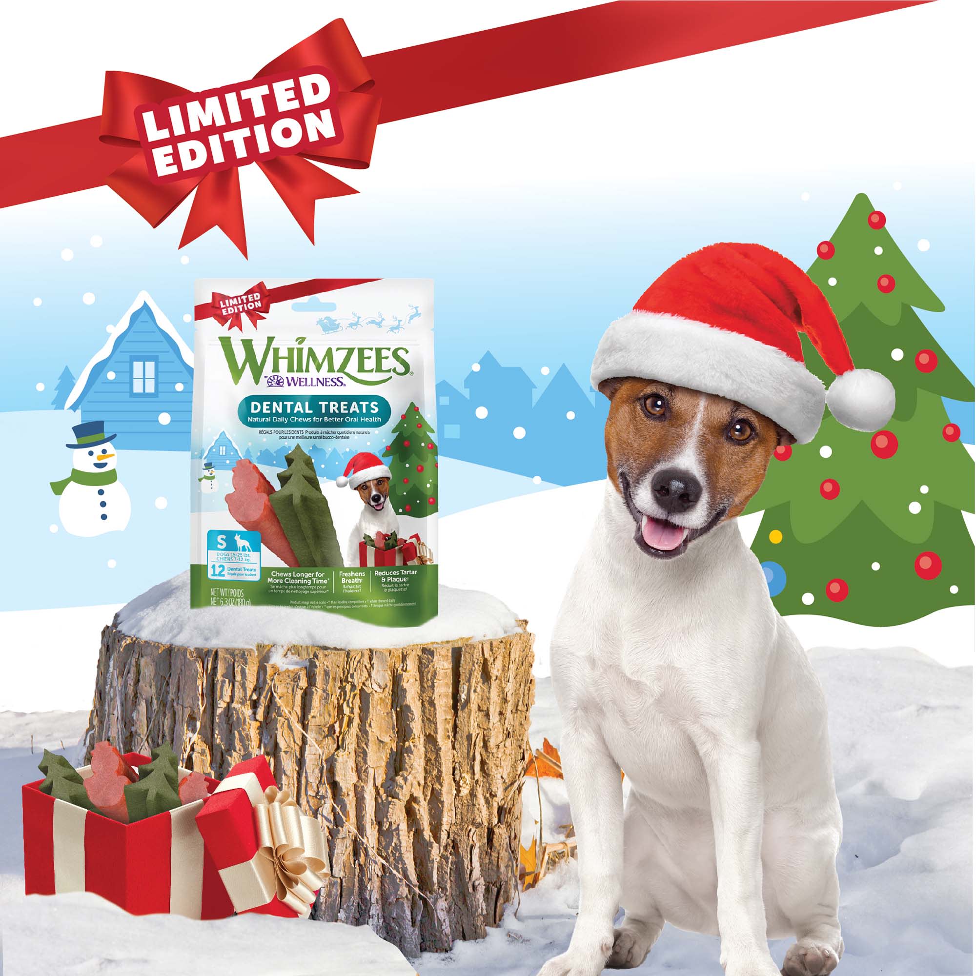 Whimzees XS Dental Dog Chew Treats - 350 Count Natural Veggie Sticks To Reduce Plaque & Tartar For Small Dogs - View #2