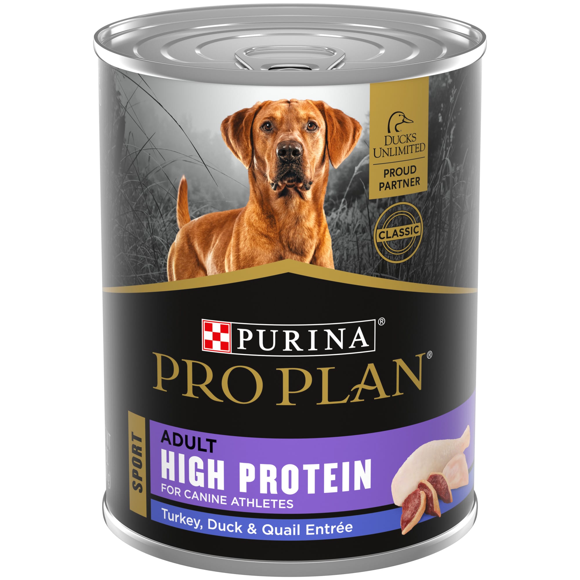 Purina Pro Plan Sport High Protein Turkey, Duck & Quail Entree Wet Dog