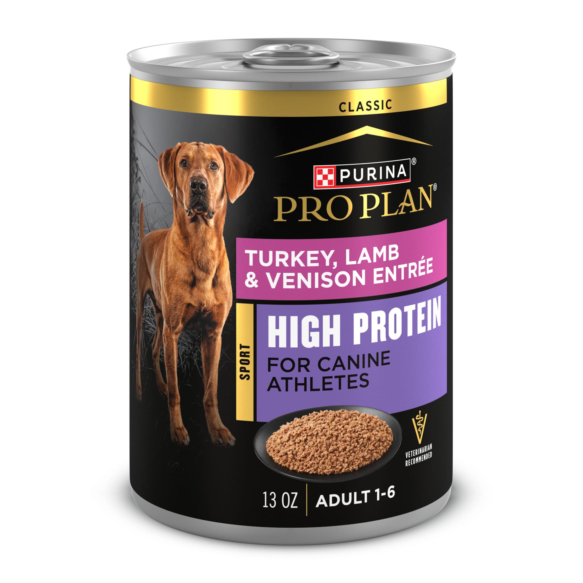 Purina Pro Plan Sport High Protein Turkey Lamb Venison Entree