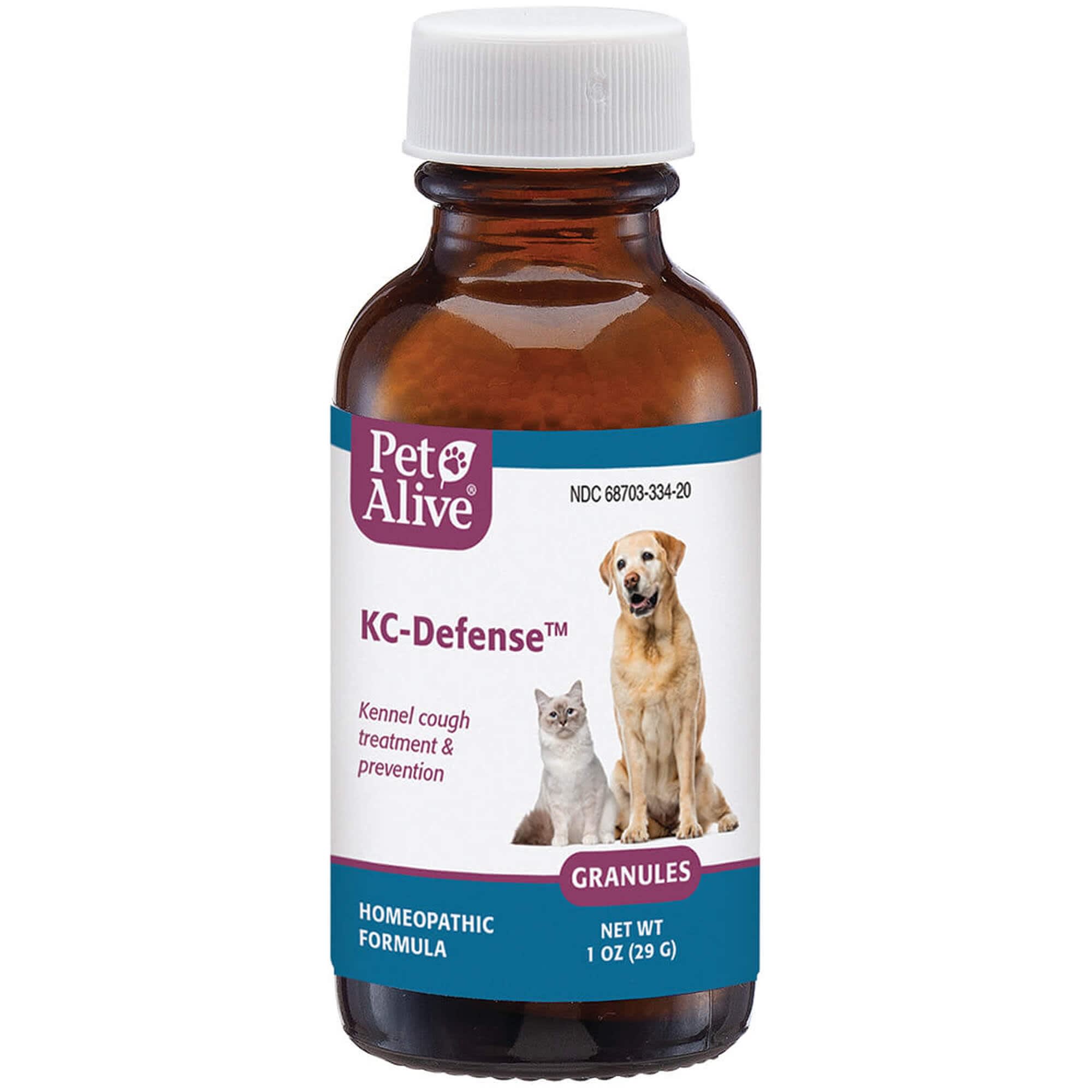 PetAlive KC Defense Granules Natural Homeopathic Formula for Pet Coughs and Sneezing 29 Gram