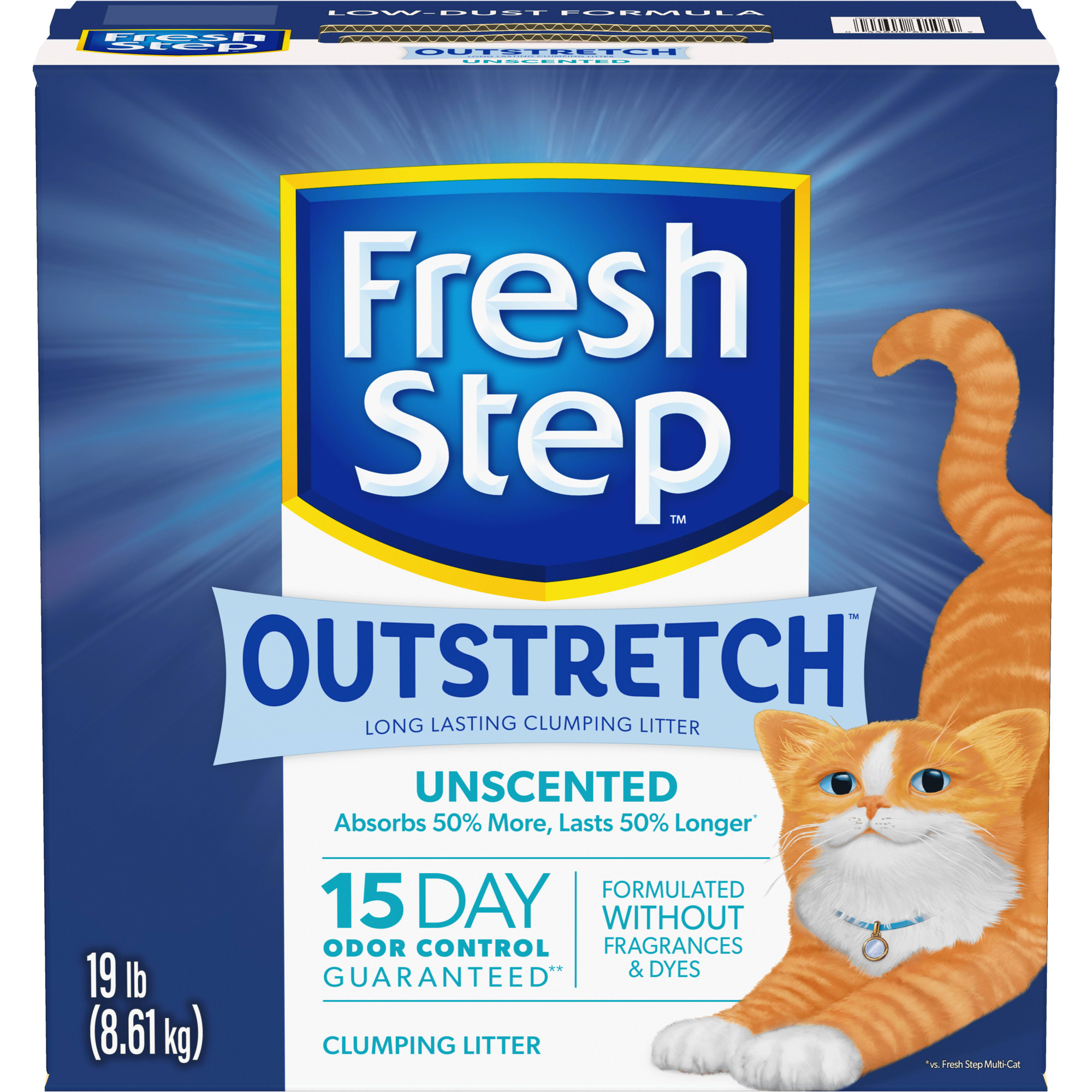 Fresh step 2025 unscented cat litter