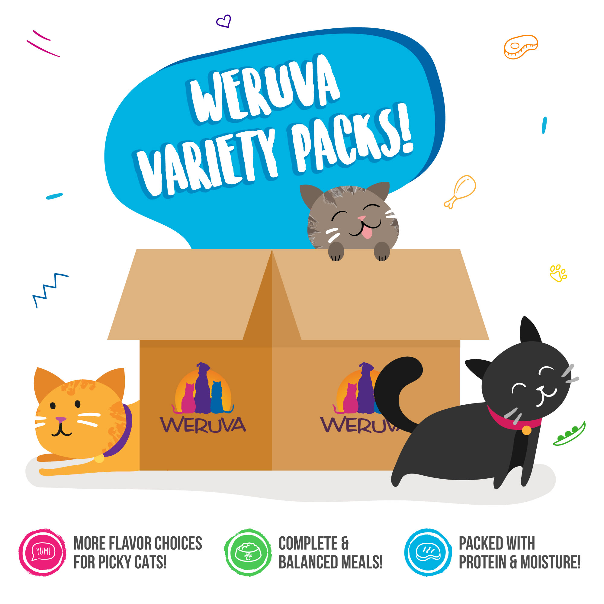 Weruva Pate The Suppertime Sweepstakes Variety Pack Wet Cat Food