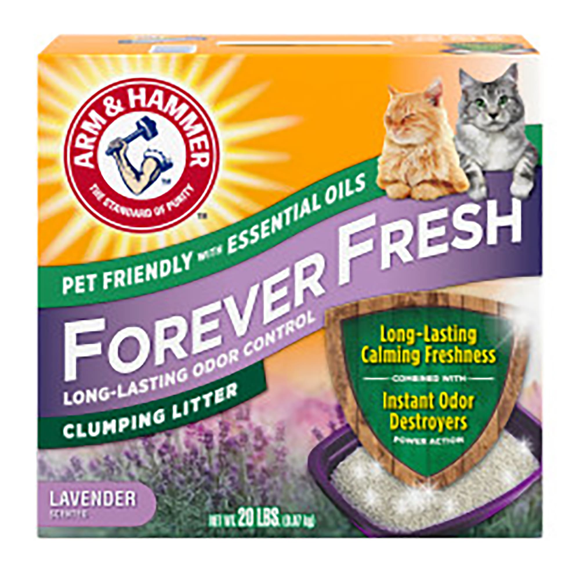 Arm Hammer Multi Cat Litter Deodorizer 30 oz Baking Soda