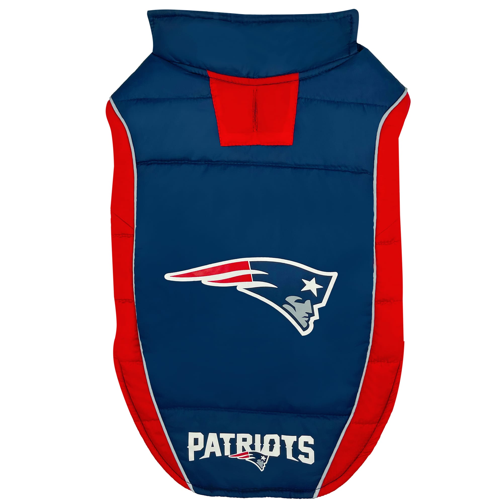 Pets First New England Patriots Puffer Medium Dog Vest | Petco