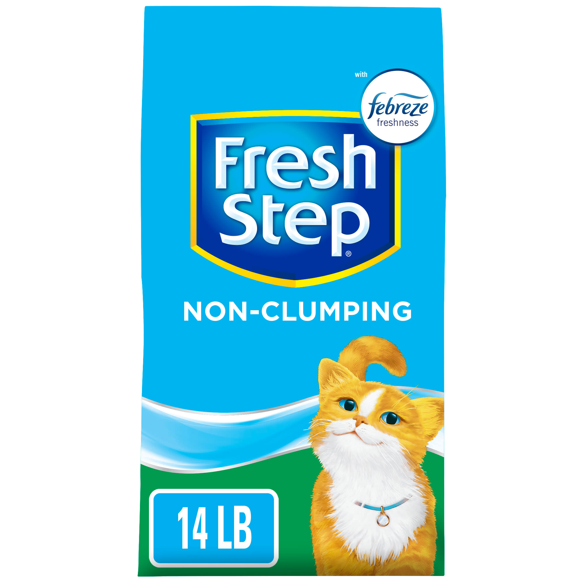 Unscented non clumping clay cat clearance litter