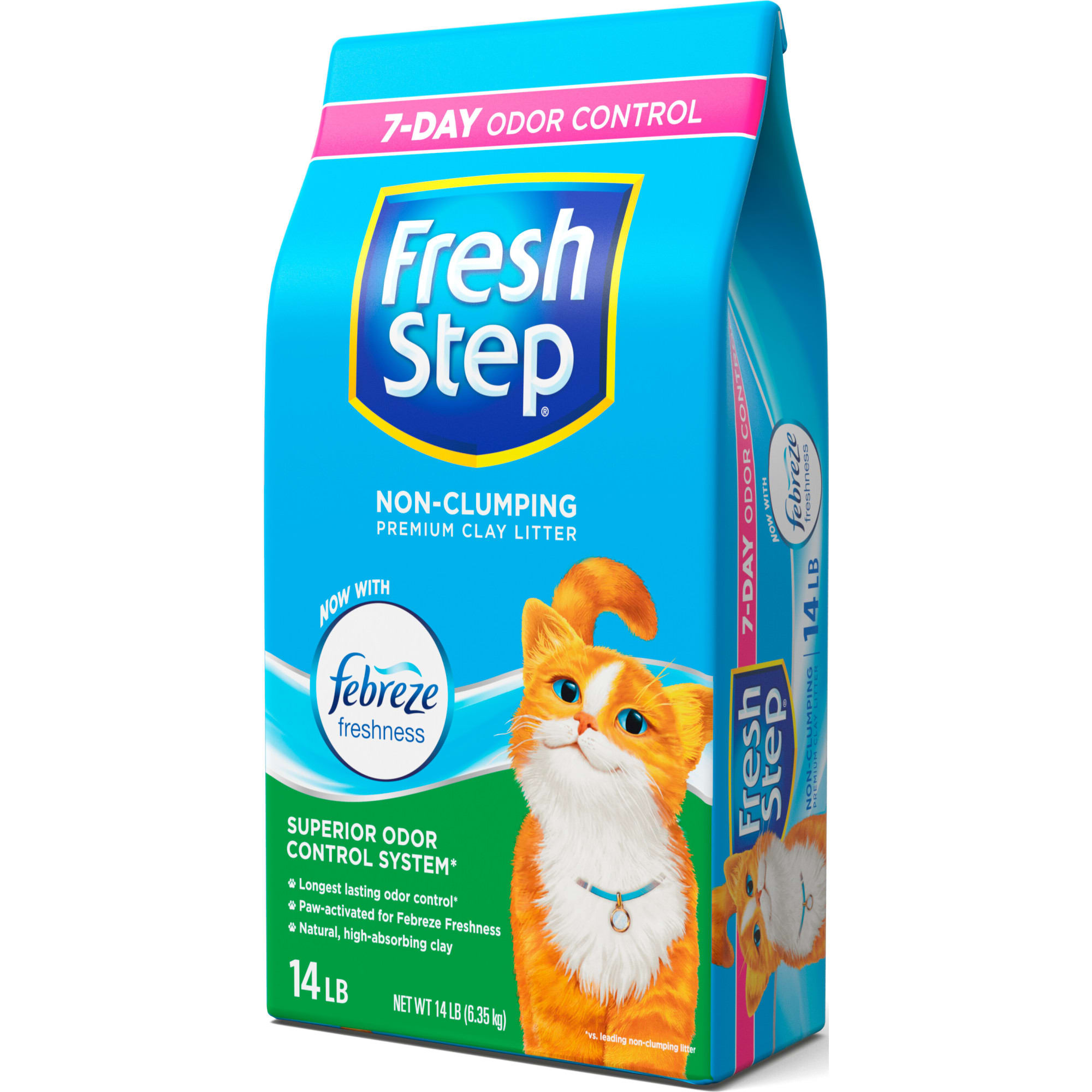 Non clumping shop kitty litter