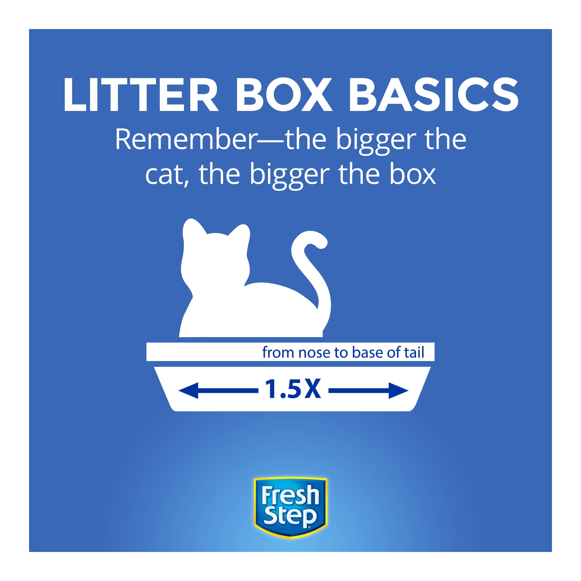 Fresh Step Non-Clumping Scented Cat Litter with Febreze Freshness