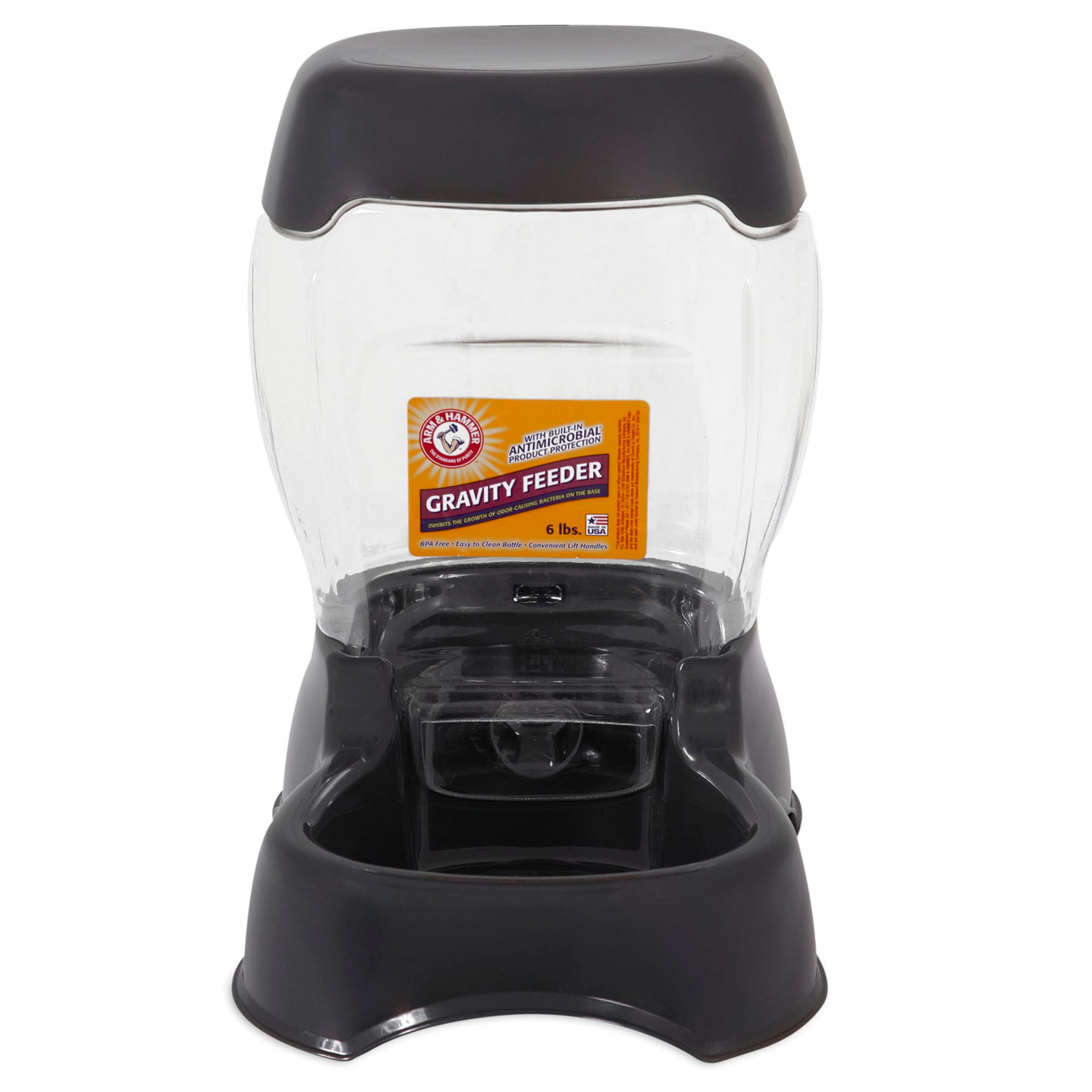 Arm & Hammer 6 lb Pet Gravity Feeder with MICROBAN