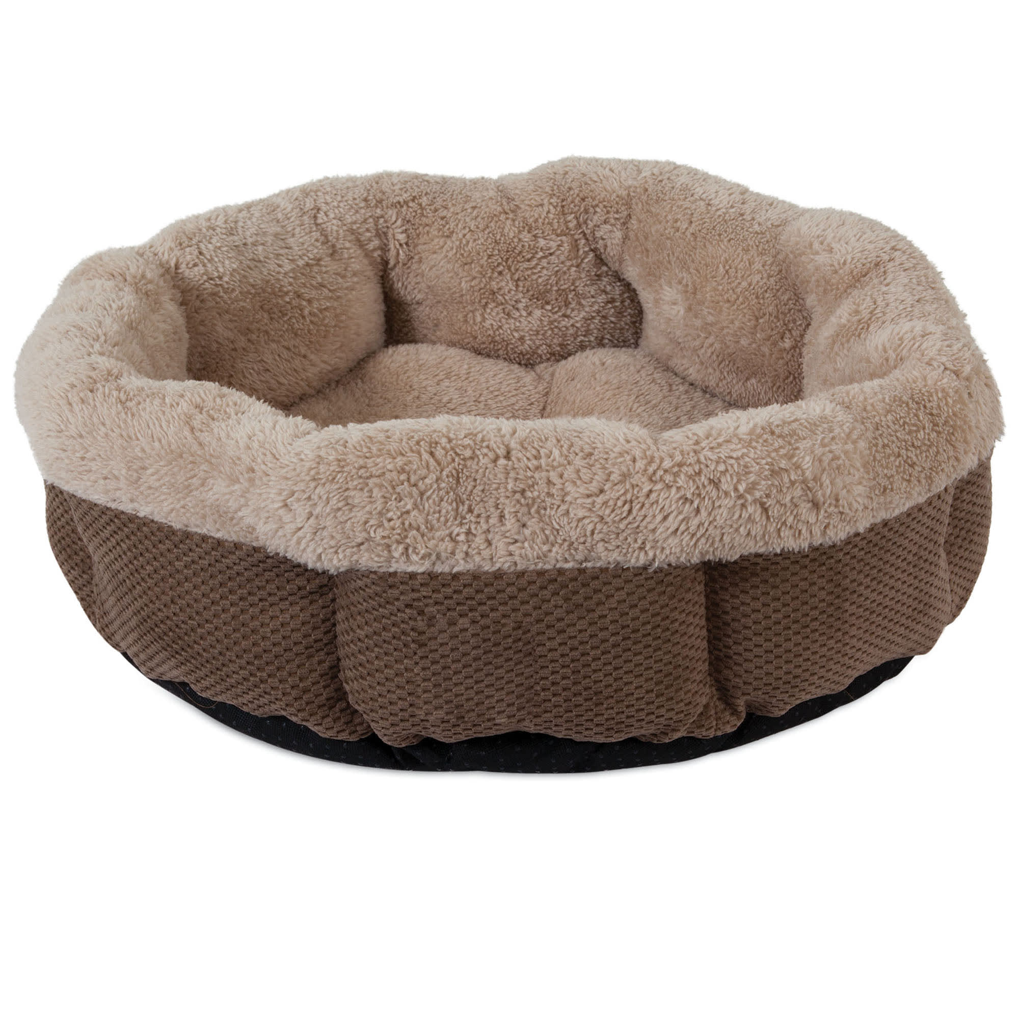 Round store dog cushion