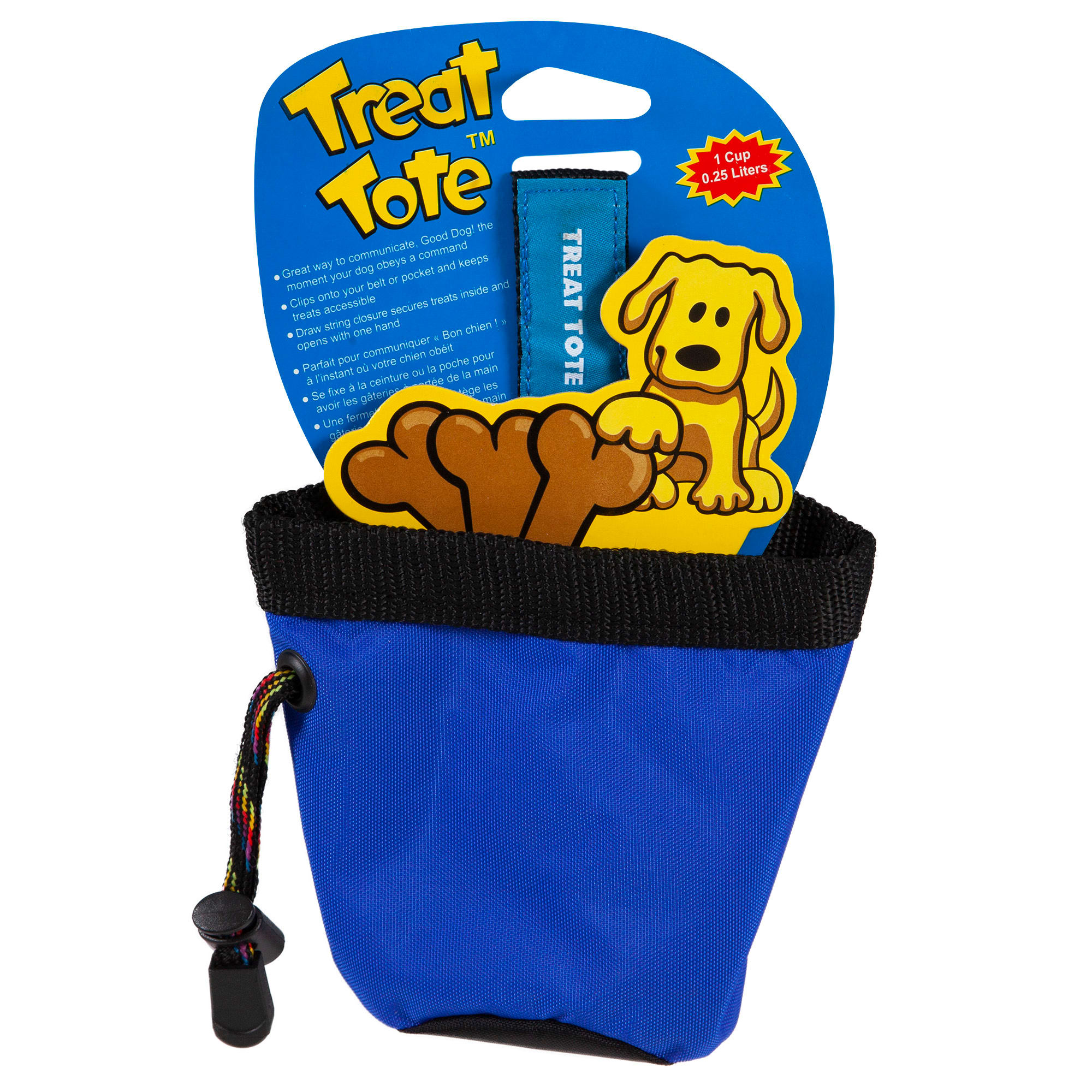 Canine equipment treat outlet pouch