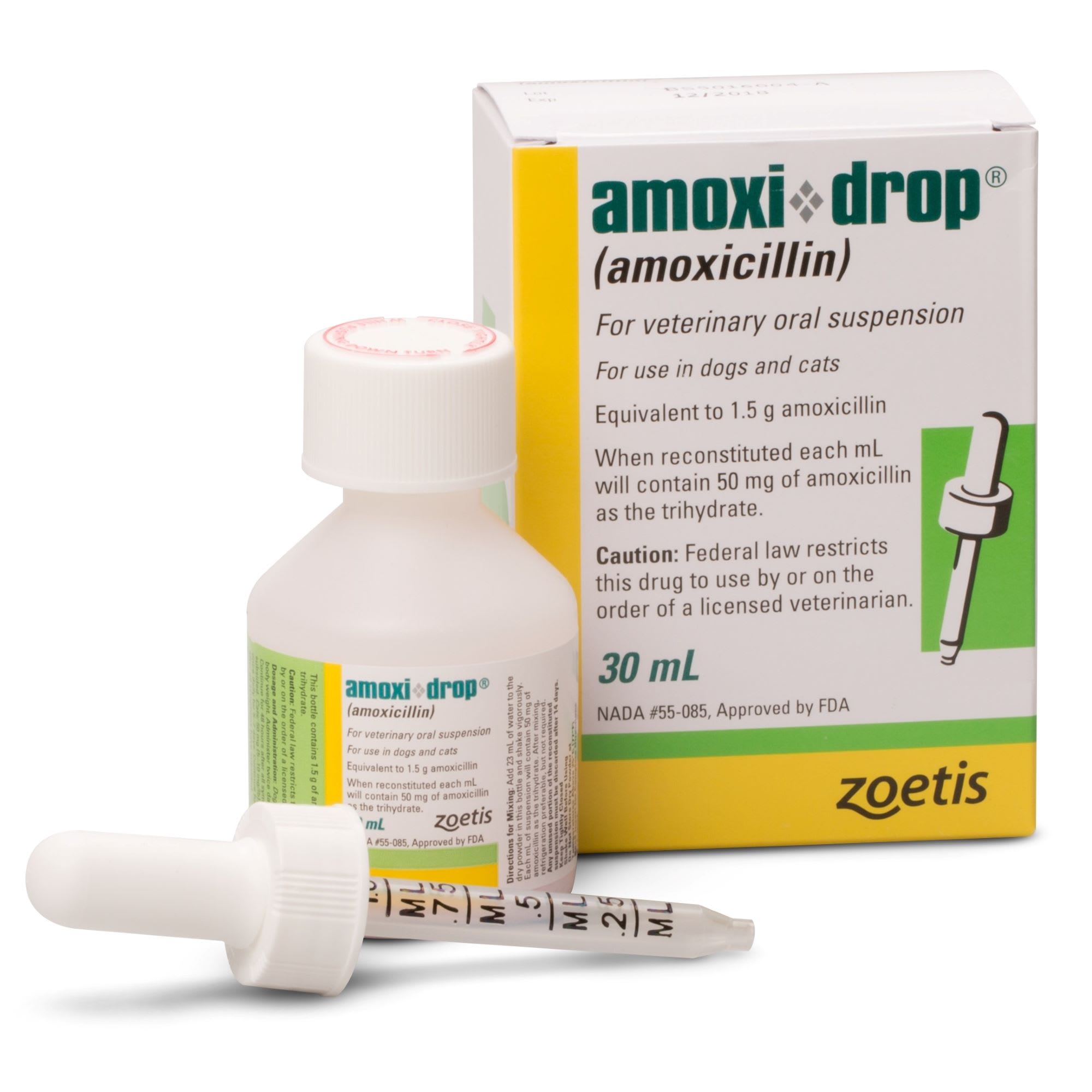 Amoxi Drop (Amoxicillin) Oral Suspension 30ML | Petco