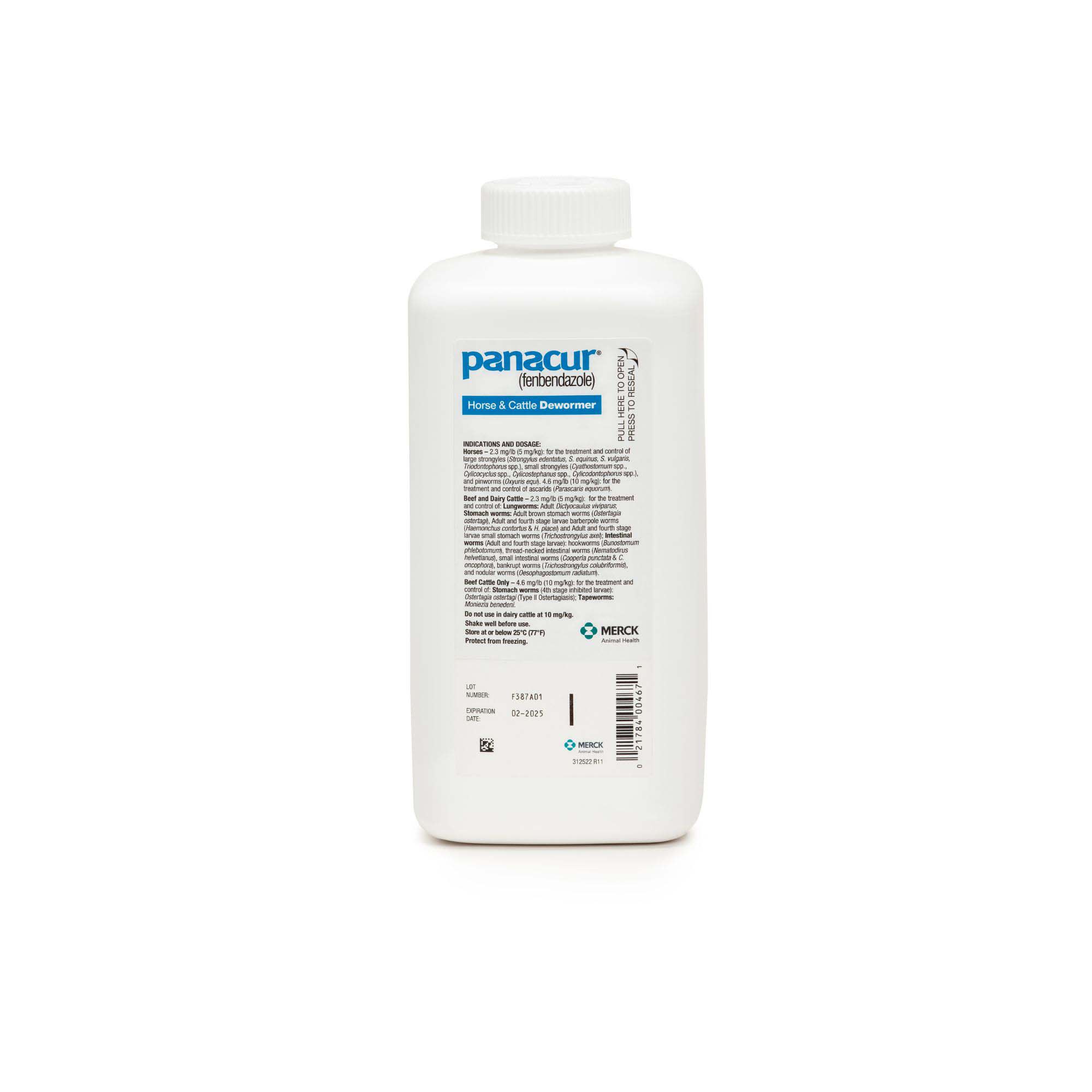 Panacur Suspension, 10%, 1L Petco