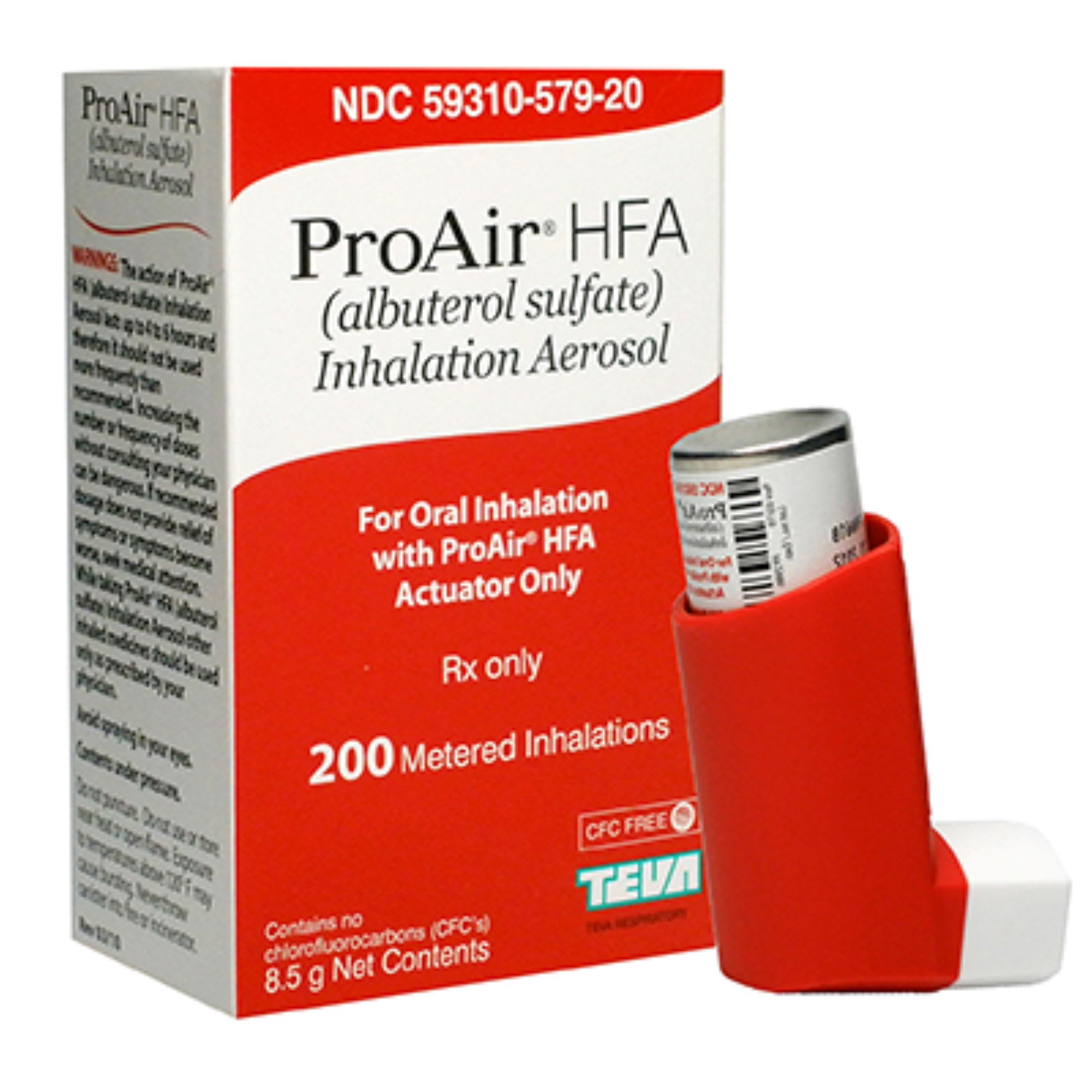 ProAir HFA Inhalation Aerosol, 90MCG, 8.5GM | Petco