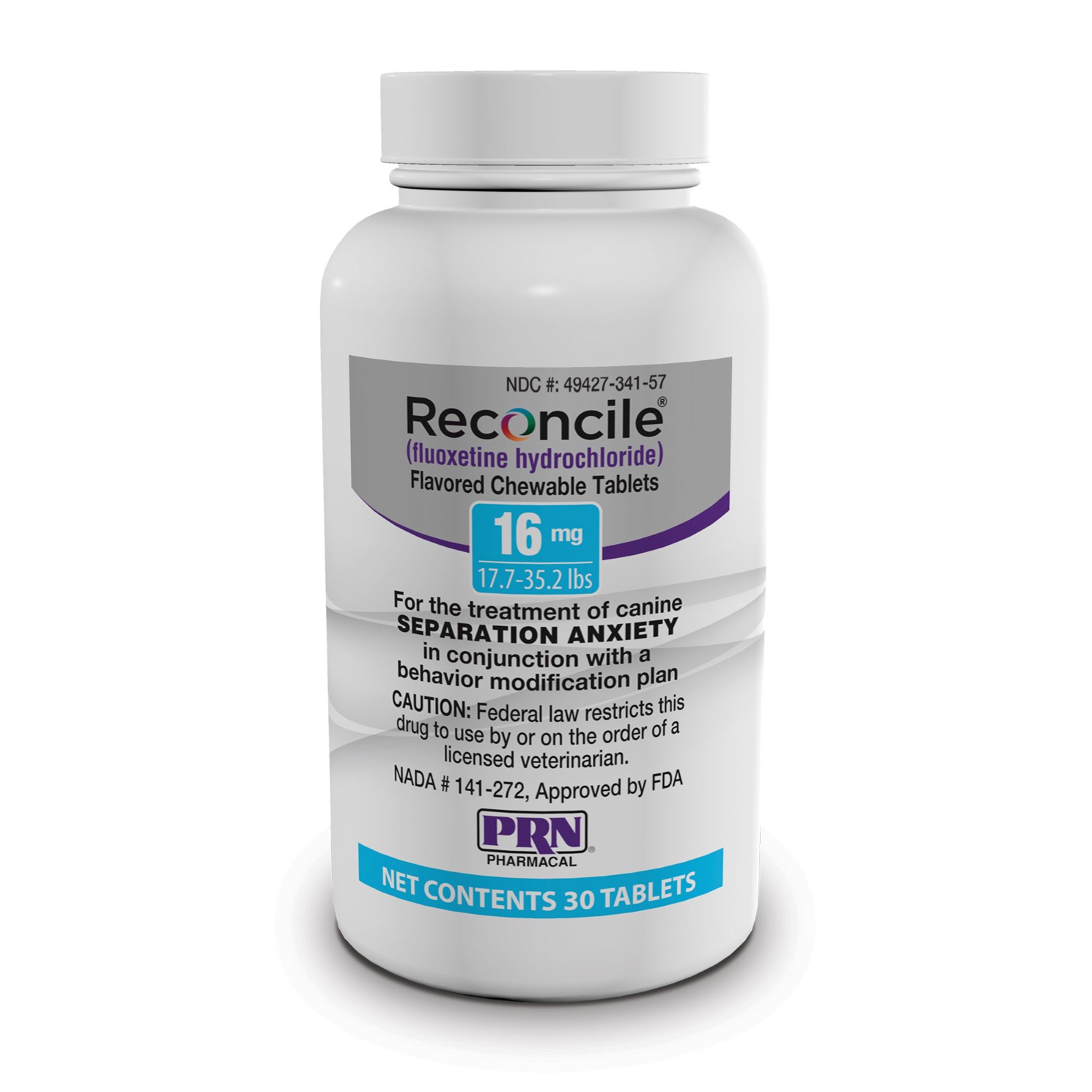 Reconcile 16 mg Dog Behavior & Anxiety Tablets, 30 Count