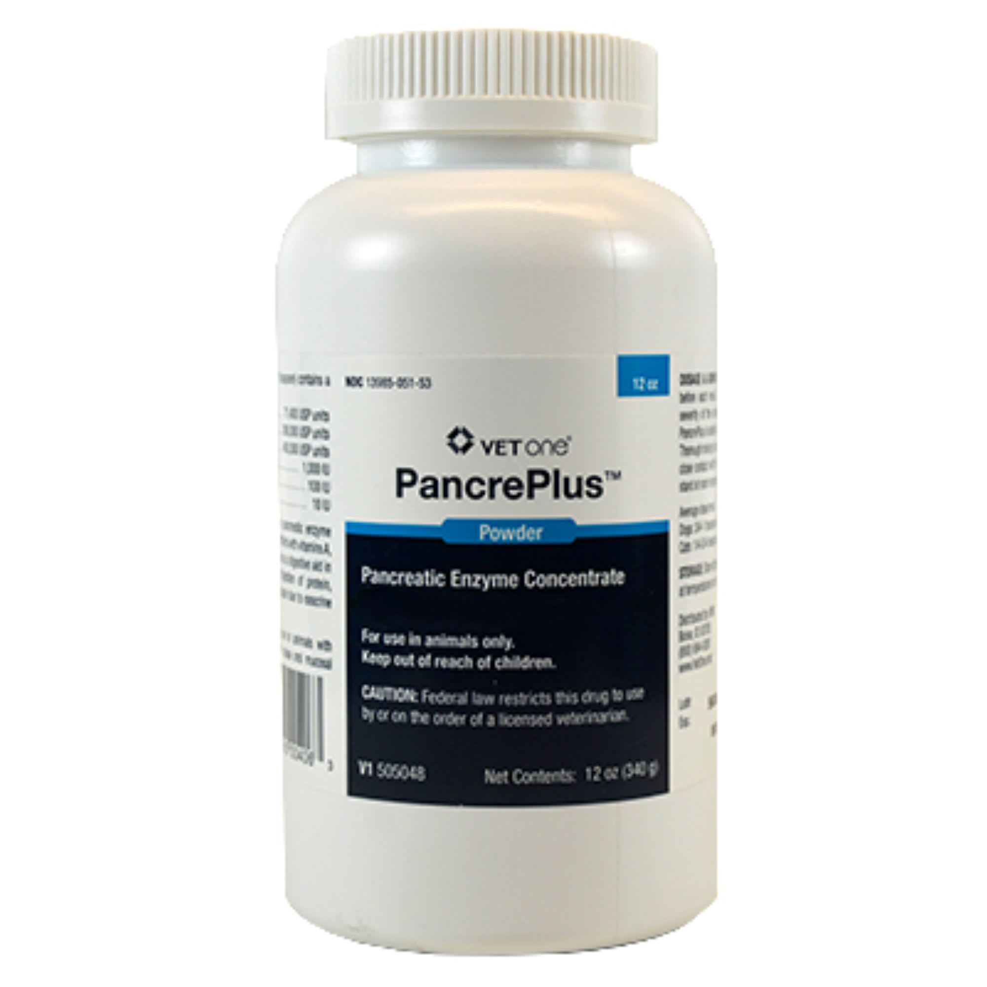 PancrePlus Digestive Enzyme Powder for Dogs & Cats 12 oz