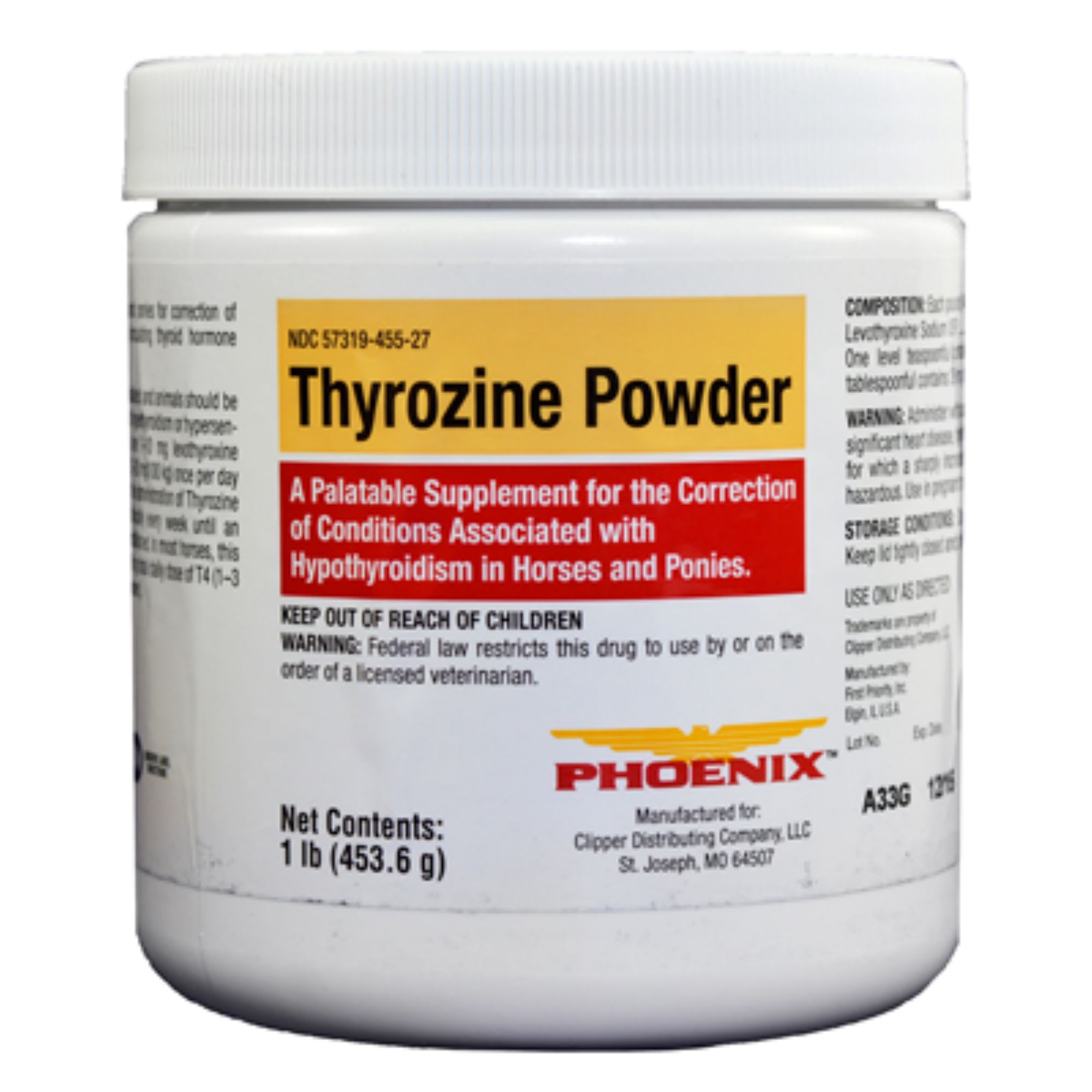 Thyrozine Powder, 1 lb.