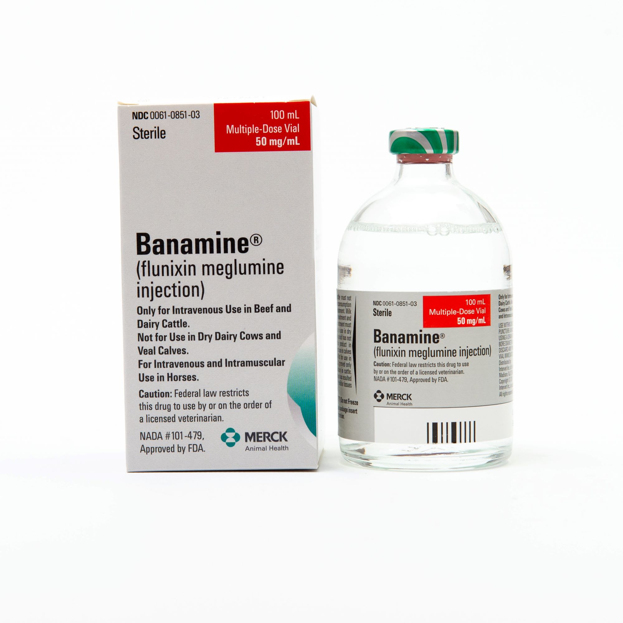 Banamine Injectable Solution 50 mg, 100 mL Petco