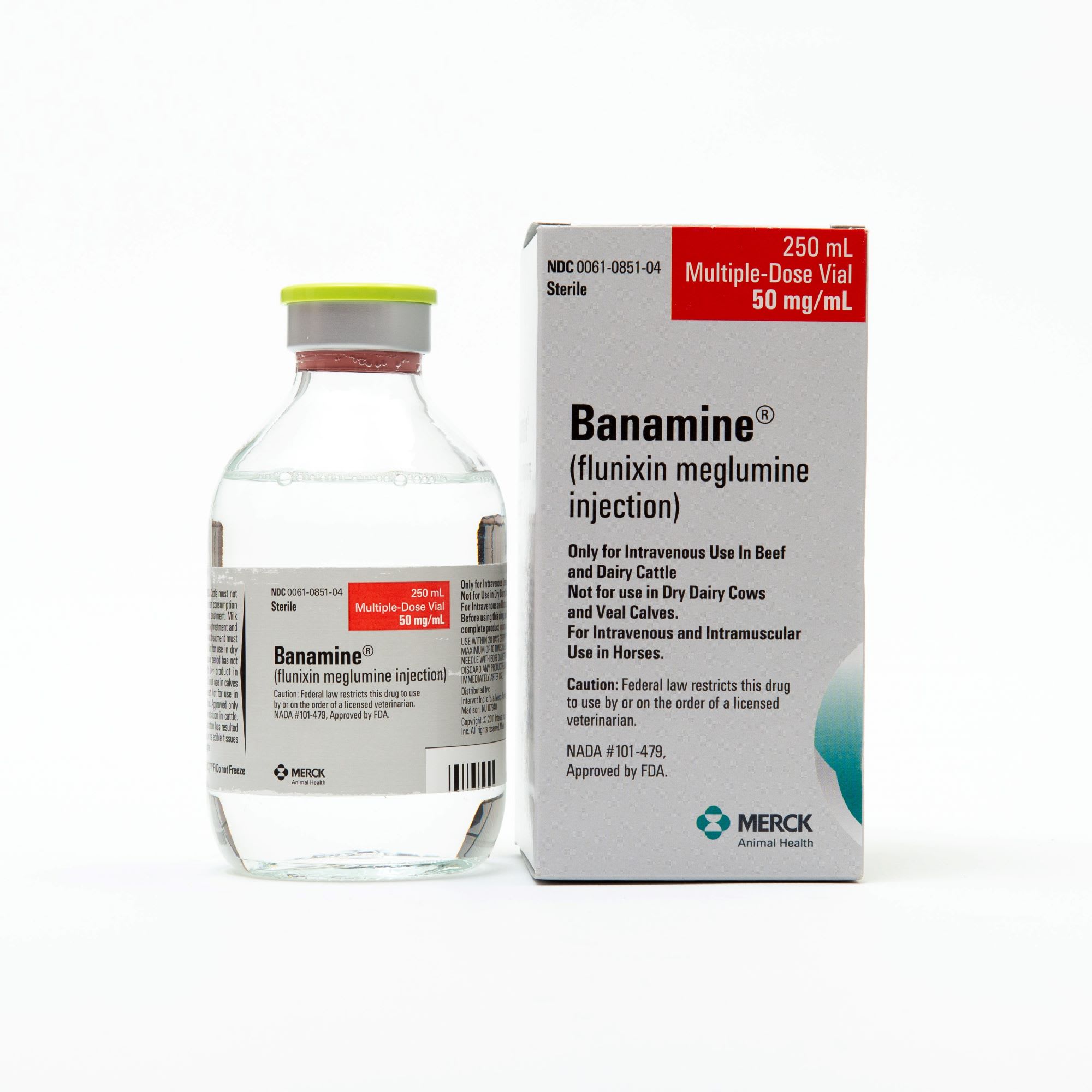 Banamine Injectable Solution 50 mg, 250 mL