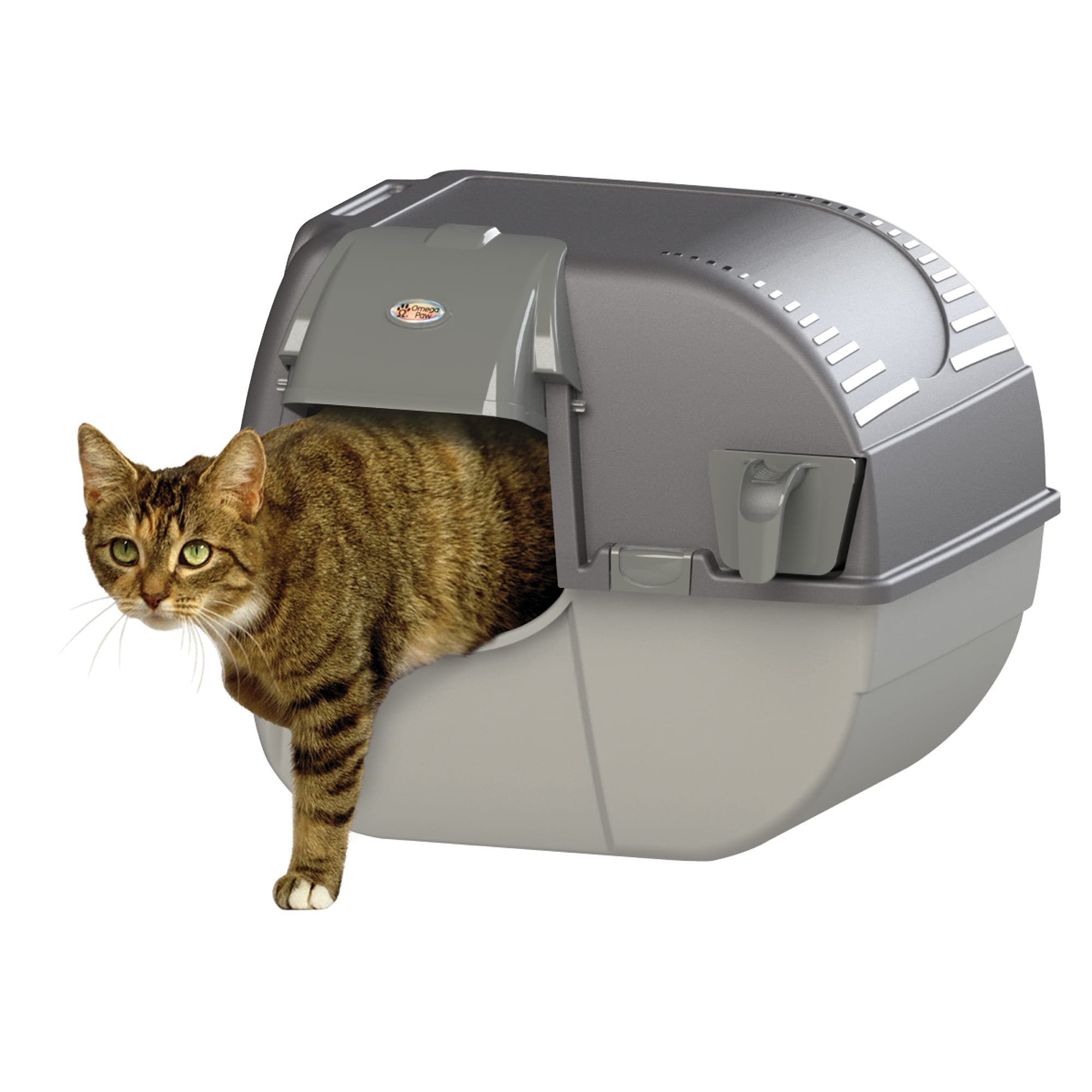 Roll away cat outlet litter box