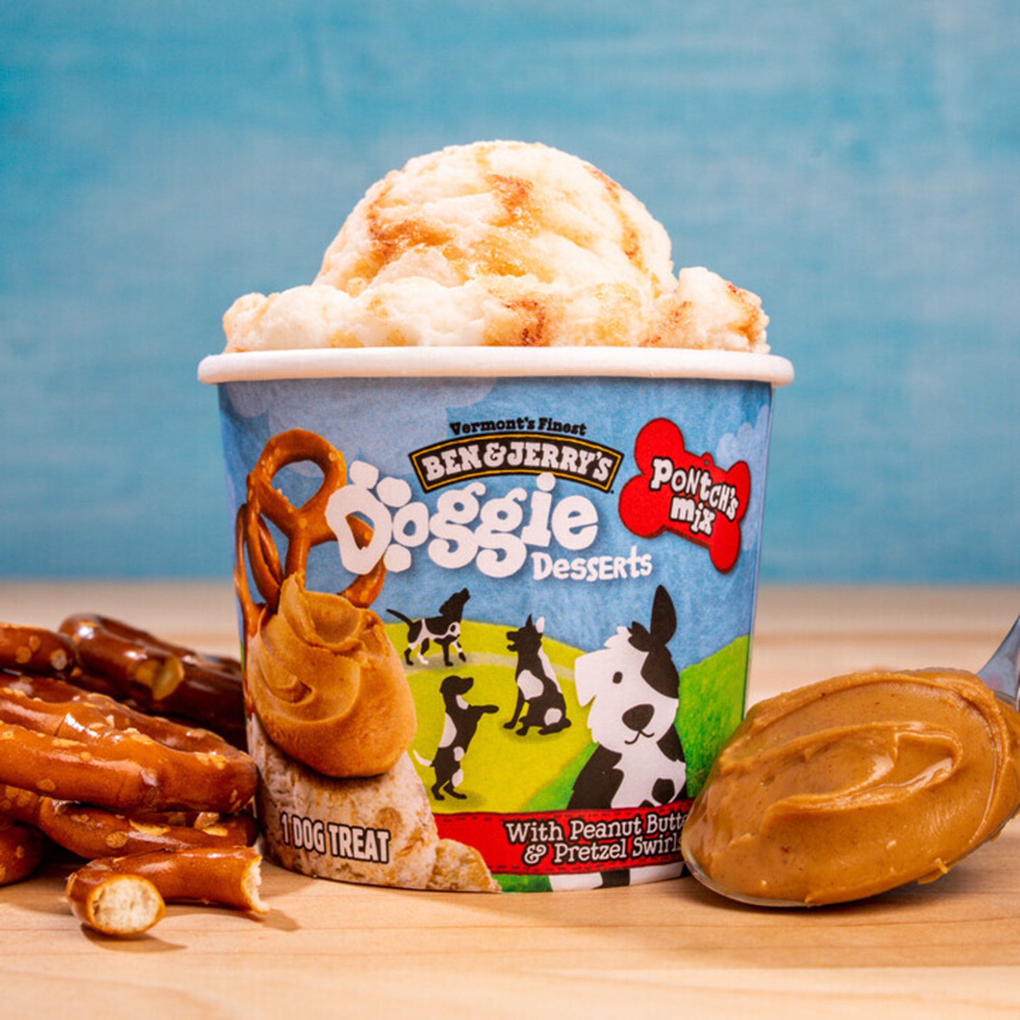 Ben & Jerry's Peanut Butter Cup / Dogsters Pet Ice Cream Bundle : Pets fast  delivery by App or Online