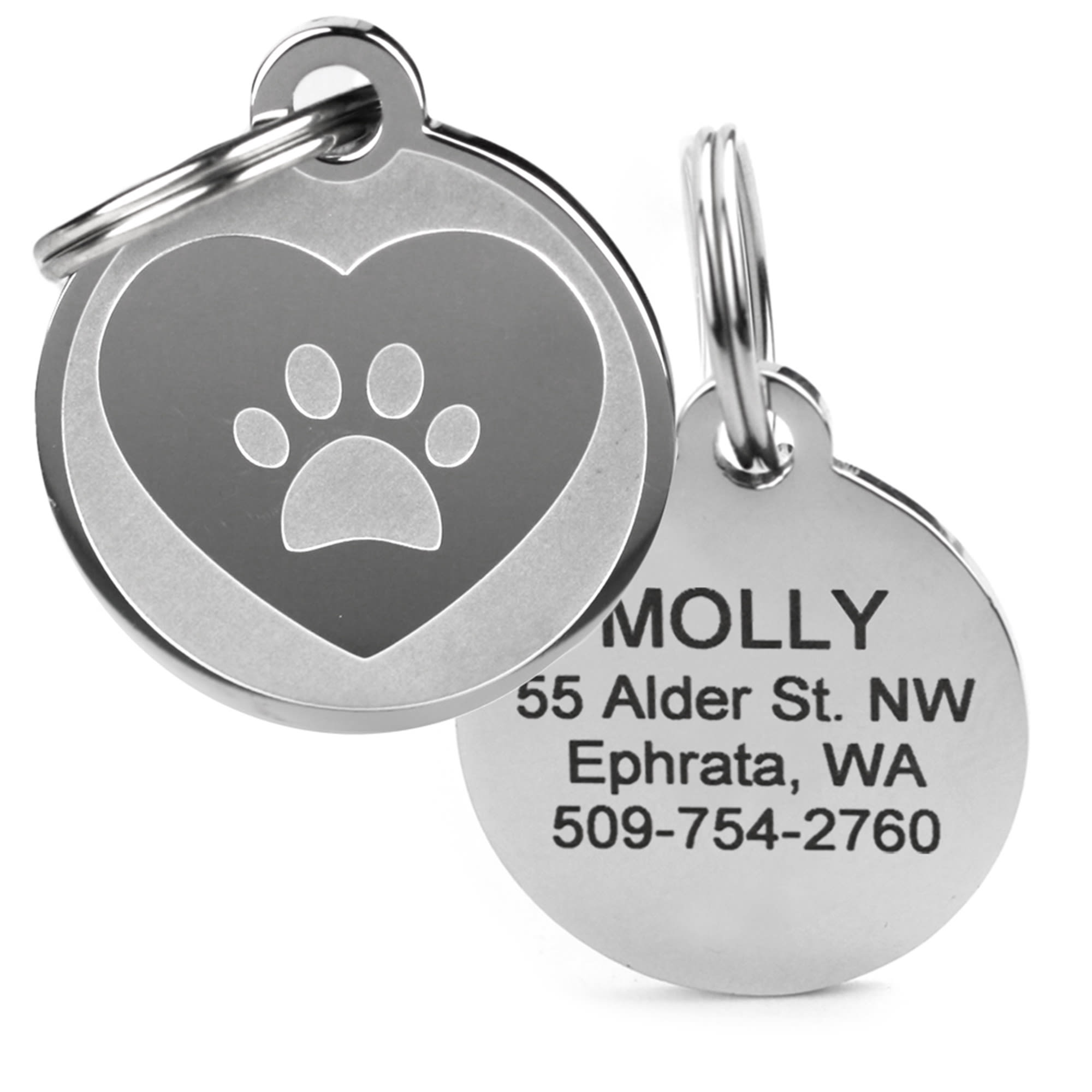 Pet shop id engraving