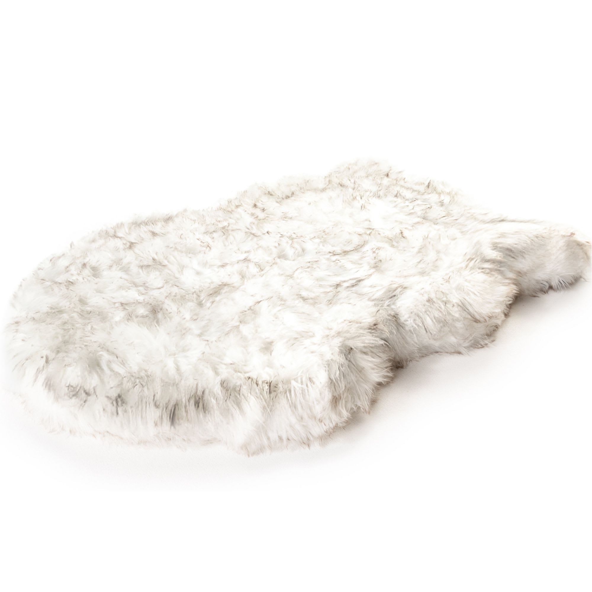 Paw Brands Puprug Faux Fur Portable Orthopedic Luxury Dog Bed : Target