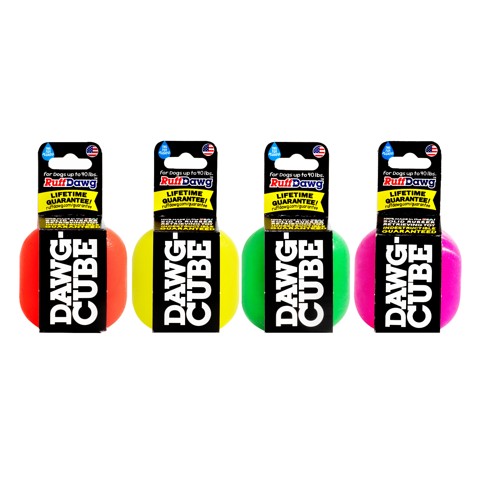 Ruff Dawg Cube Assorted Dog Toy, Medium Petco