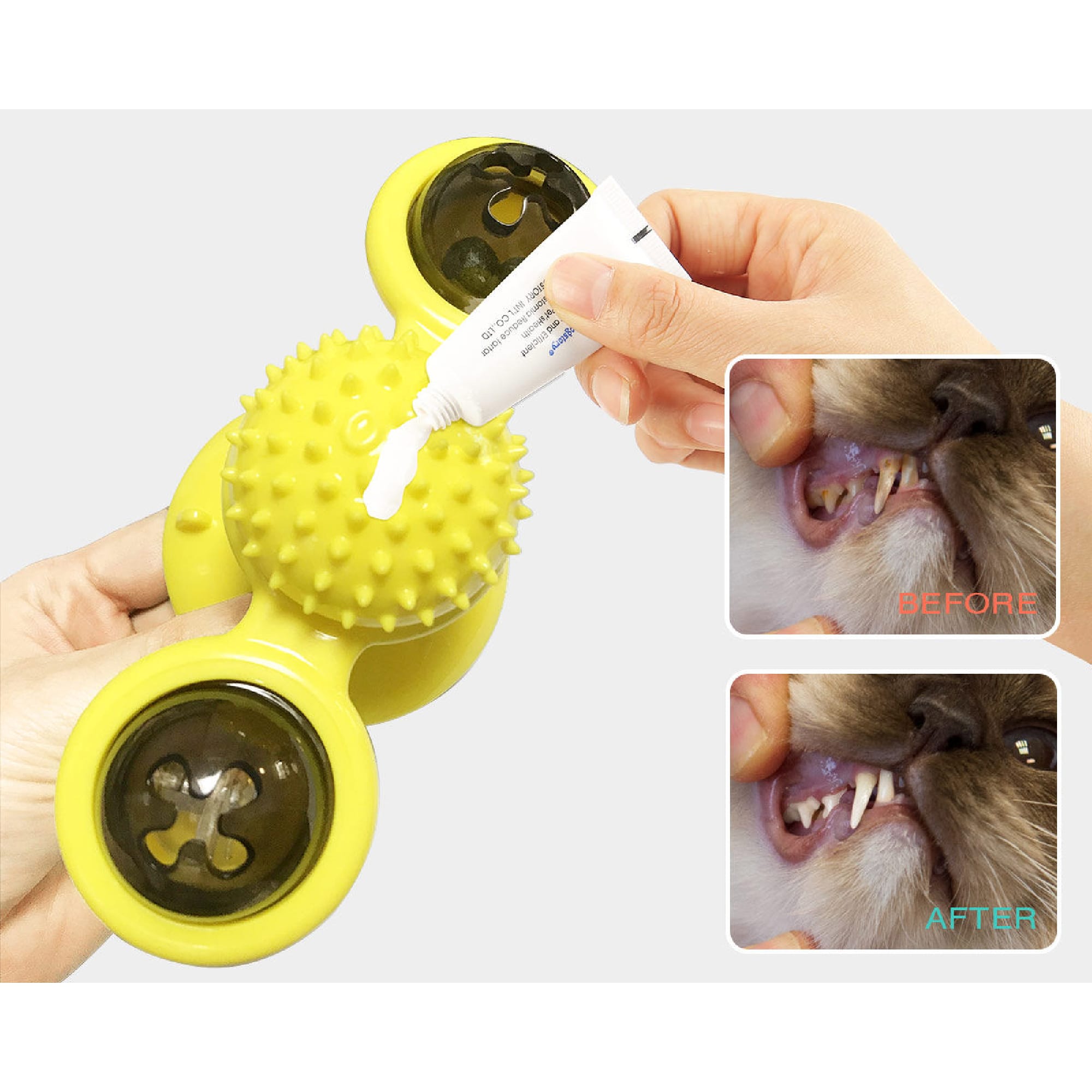 1PC Cat Toy, Suction Cup Leaky Cat Stick, Cat Toy Pet Swing From Hi Leaky  Ball Pet Educational Toy, Play While Eating