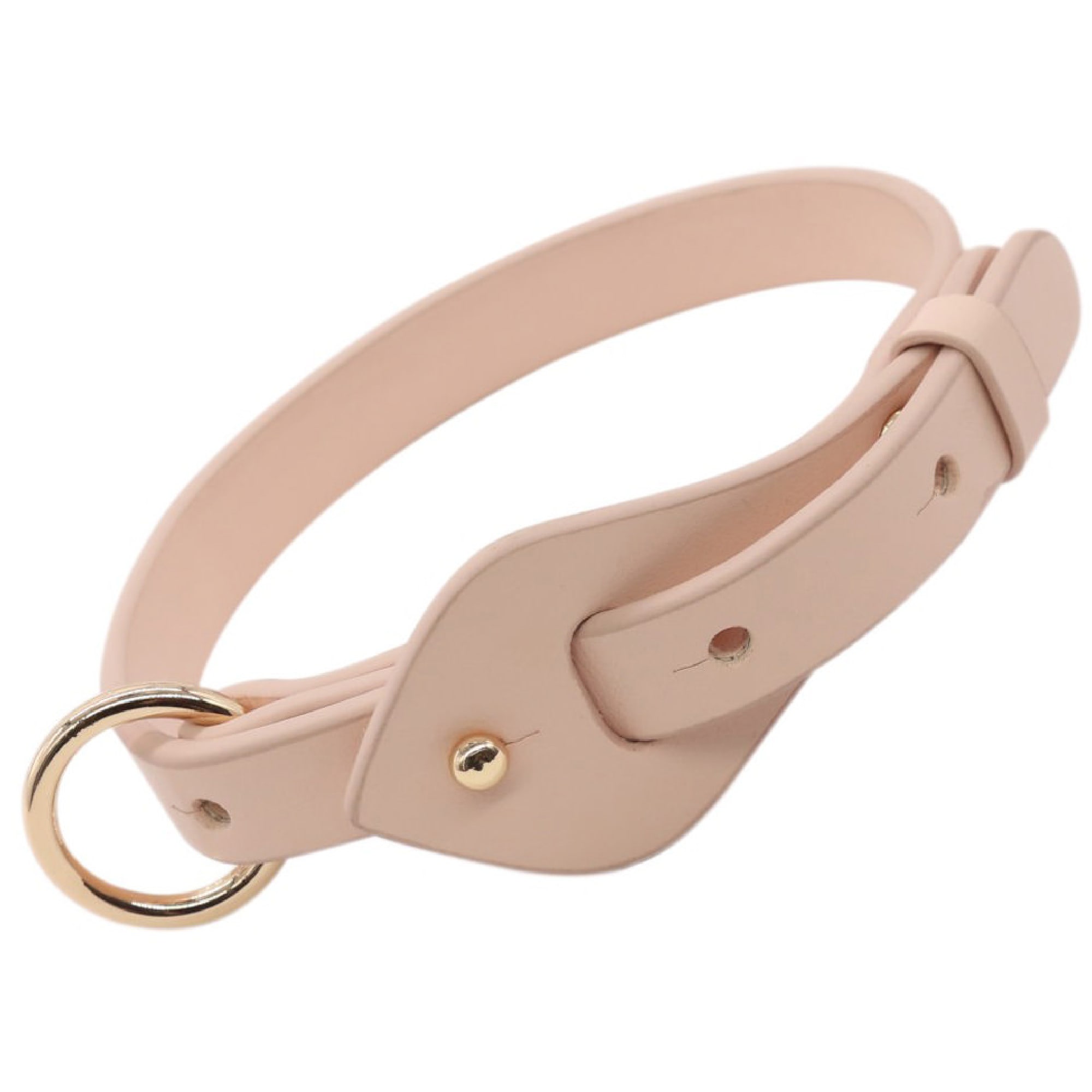 Pet Life Pink 'Ever-Craft' Boutique Series Adjustable Designer Leather Dog  Collar, Small