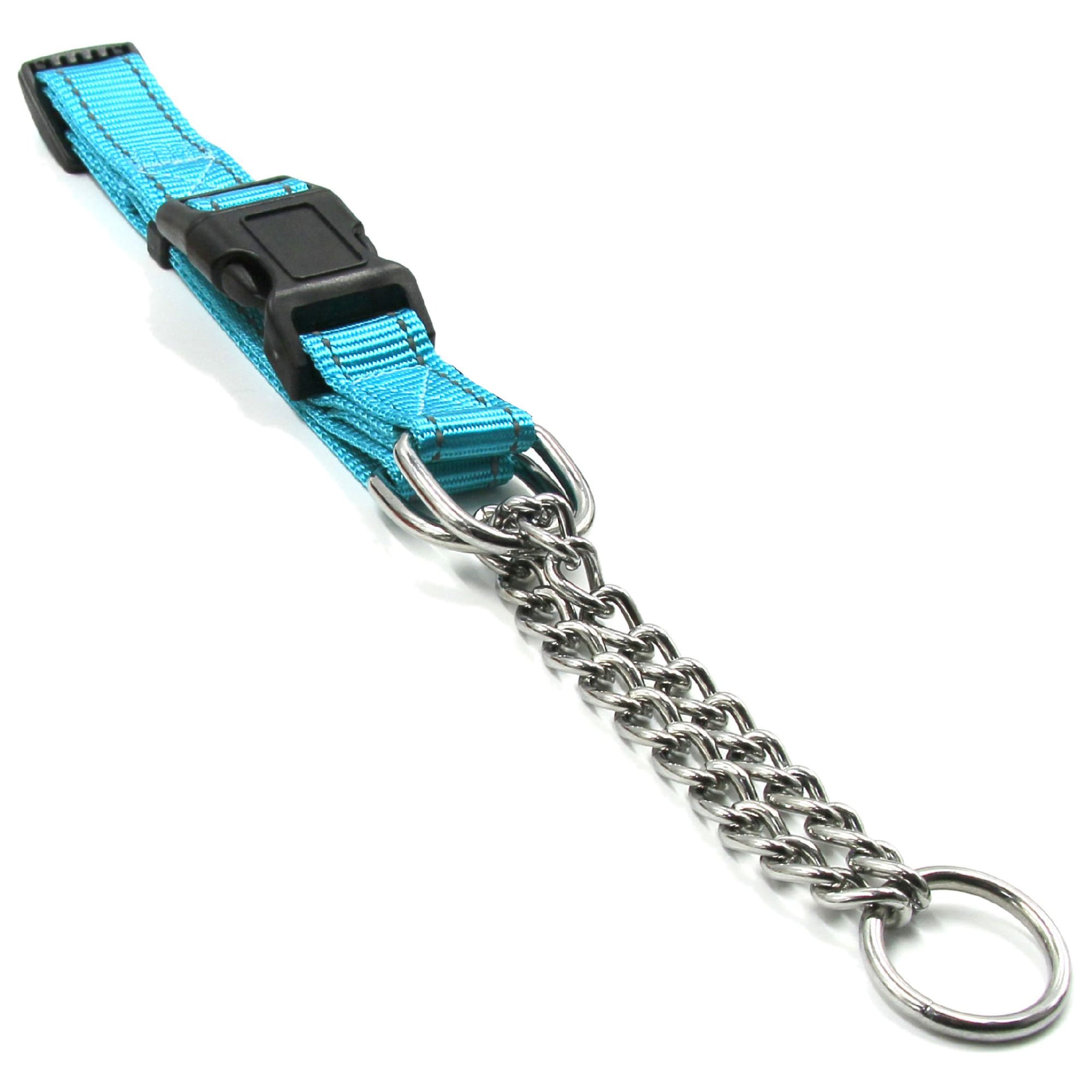 Pet Life 'TutorSheild' Martigale Safety and Training Chain Dog Collar