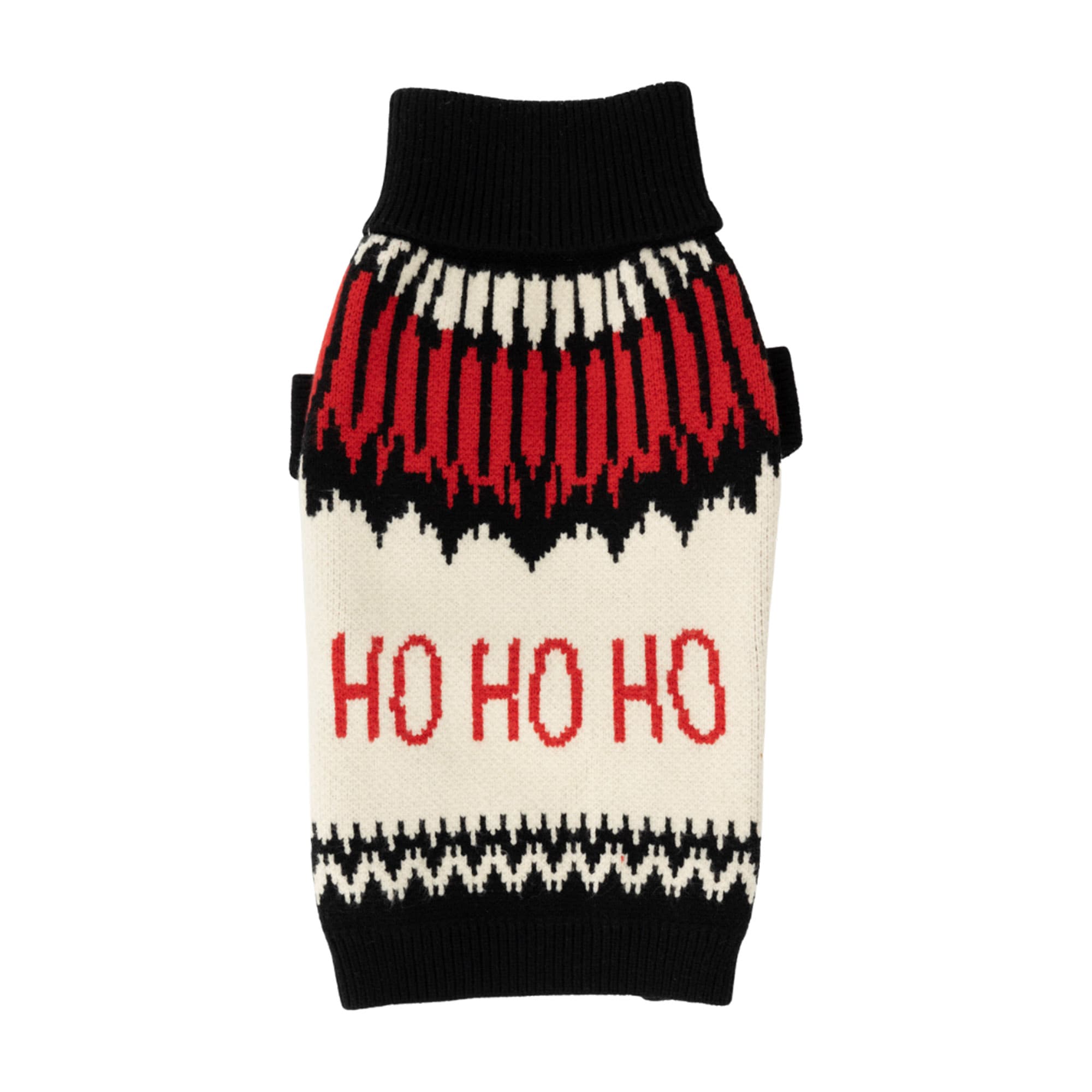 maxbone Ho Ho Ho Christmas Dog Jumper, Small Petco