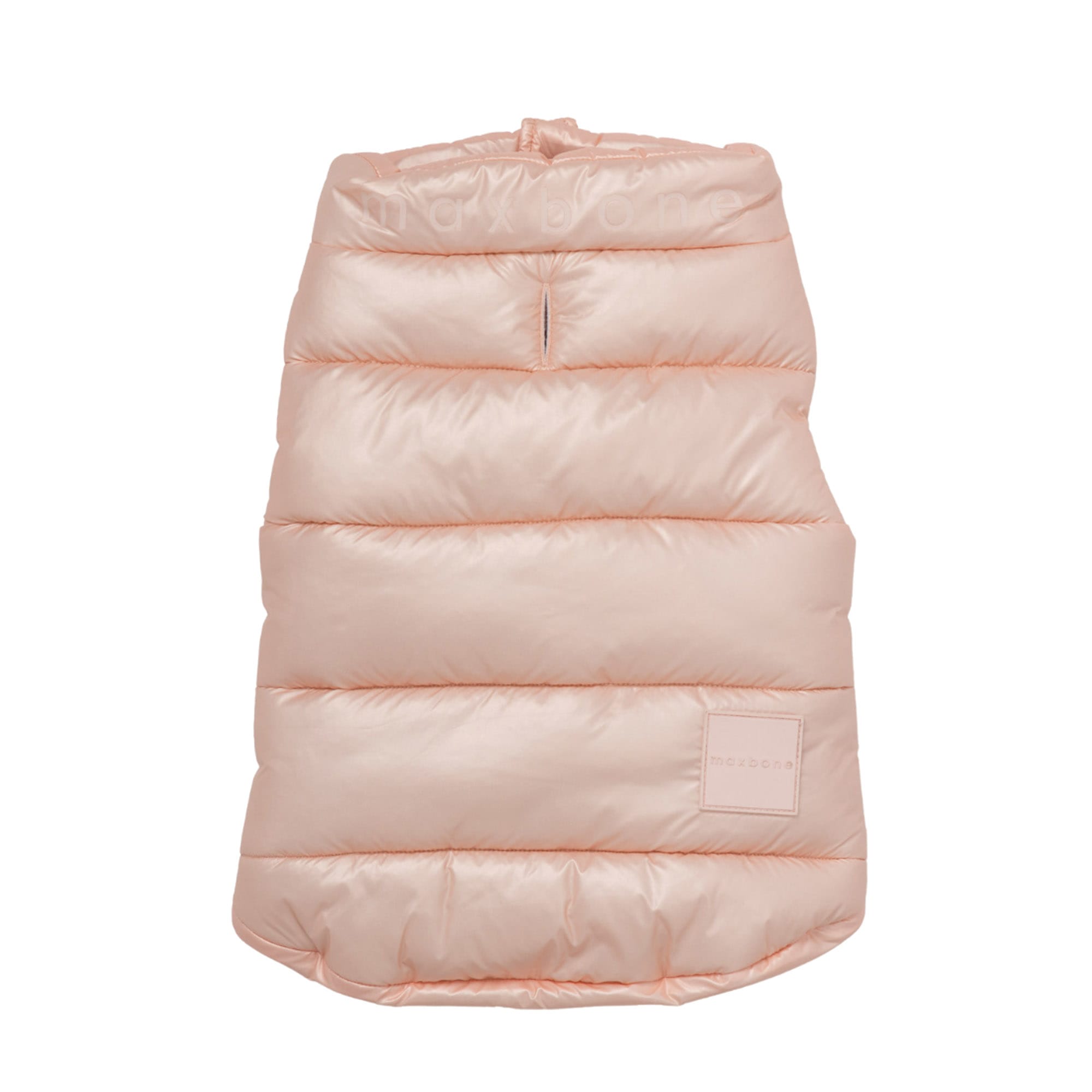 maxbone Arabella Peach Puffer Dog Vest, Small | Petco