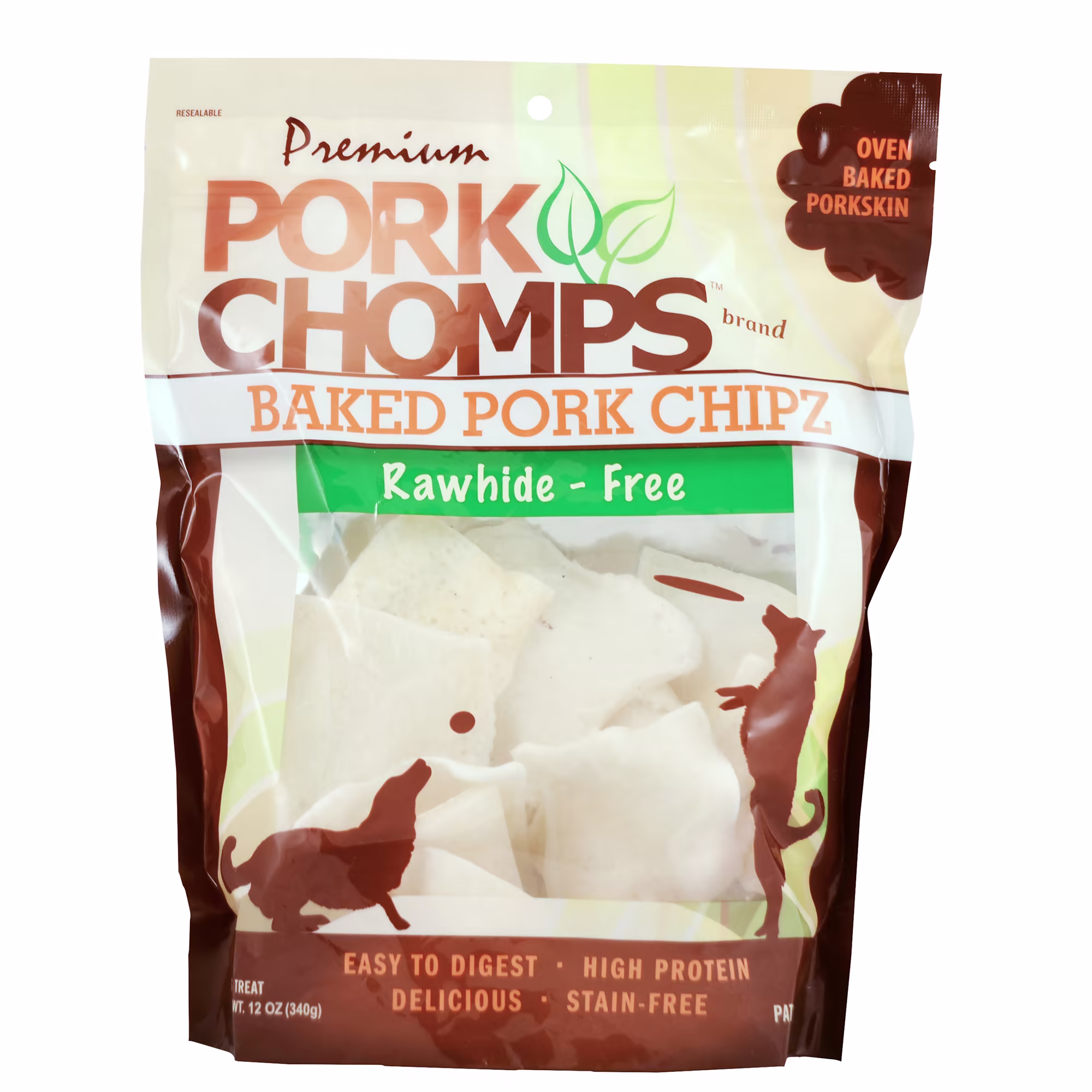 Pork Chomps Baked Pork Chipz Dog Chews 12 Oz Petco